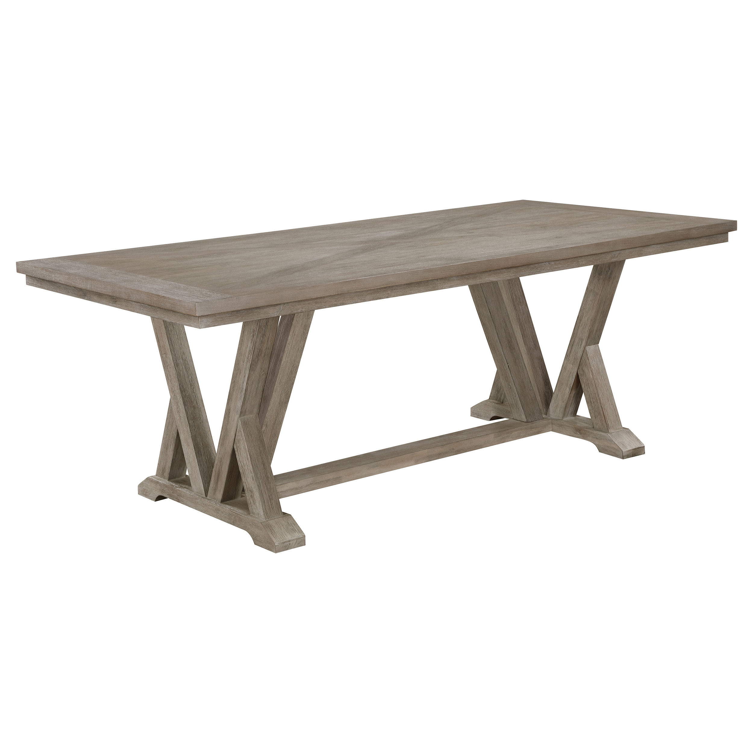 Coaster Furniture Cornelia Coastal Grey 82 Inch Dining Table