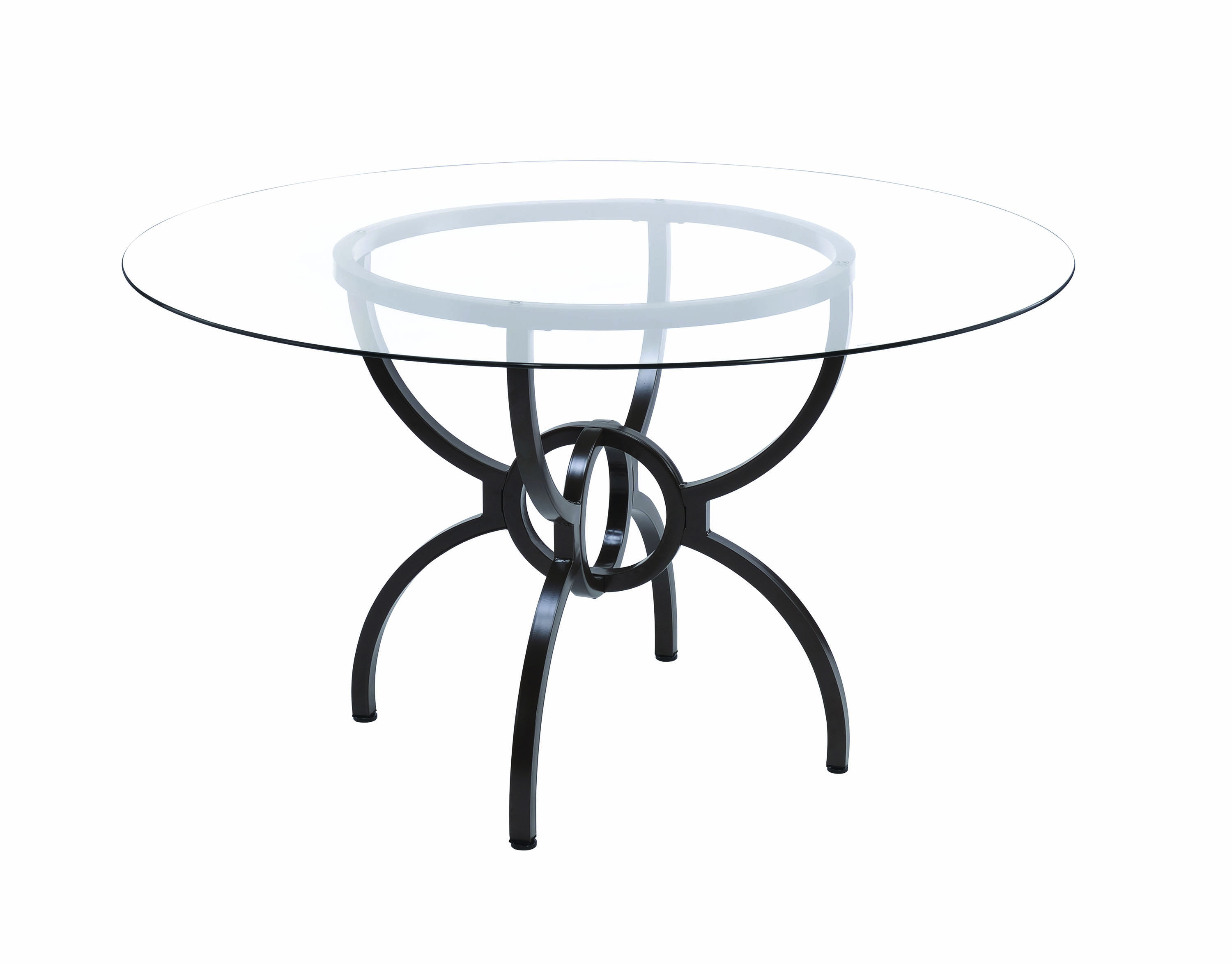 Coaster Furniture Aviano Gunmetal Dining Table CST-108291BG Coaster Furniture Aviano Gunmetal Dining Table CST-108291BG