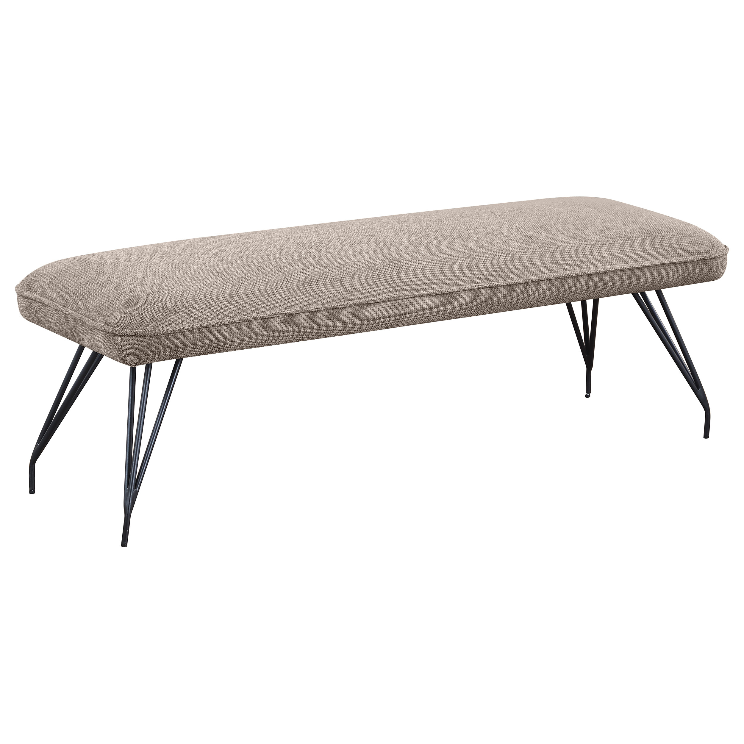 Coaster Furniture Dodson Taupe Brown Dining Bench