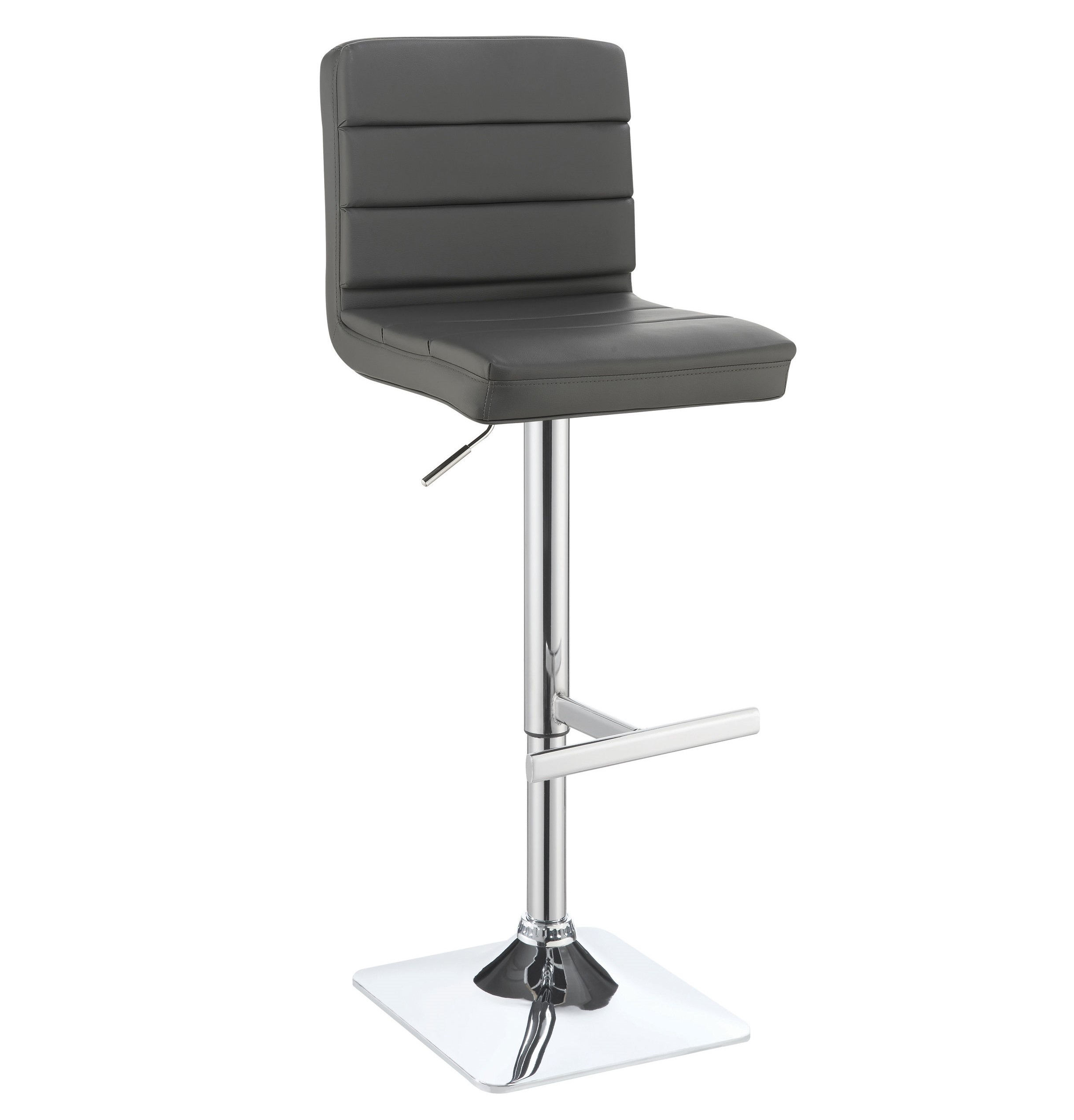2 Coaster Furniture Bianca Grey Adjustable Bar Stools