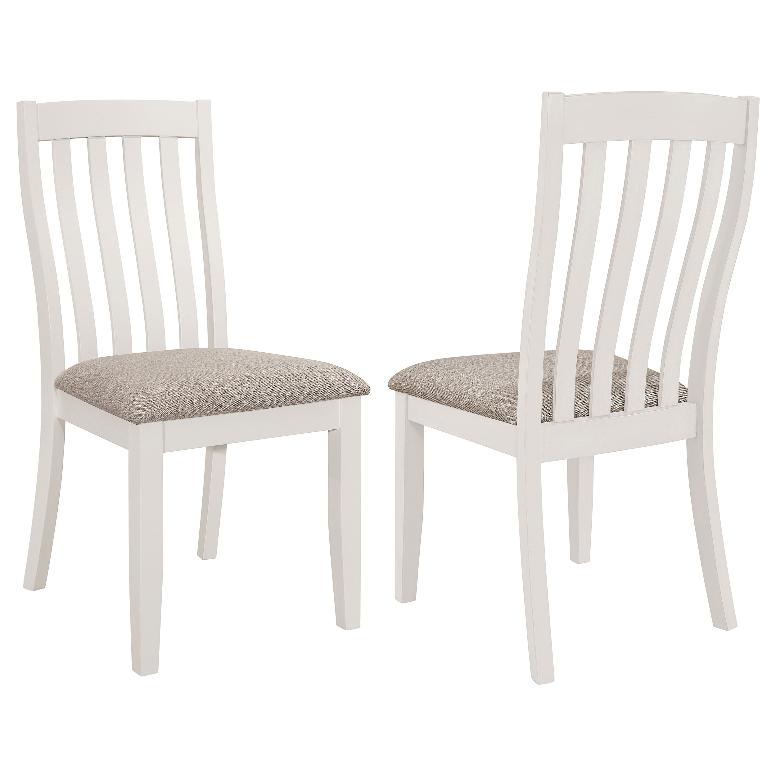 2 Coaster Furniture Nogales Off White Dining Side Chairs