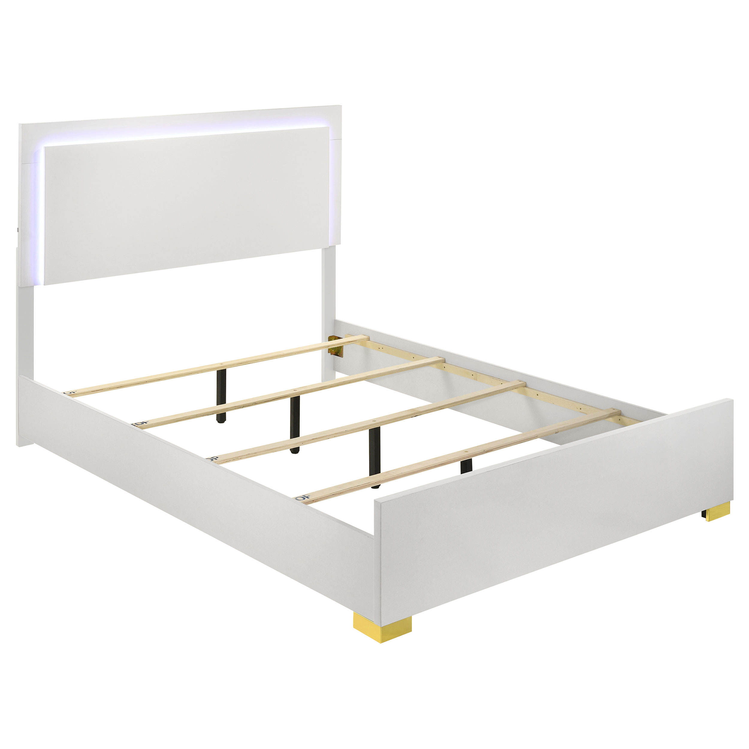 Coaster Furniture Marceline White Queen LED Bed CST-222931Q