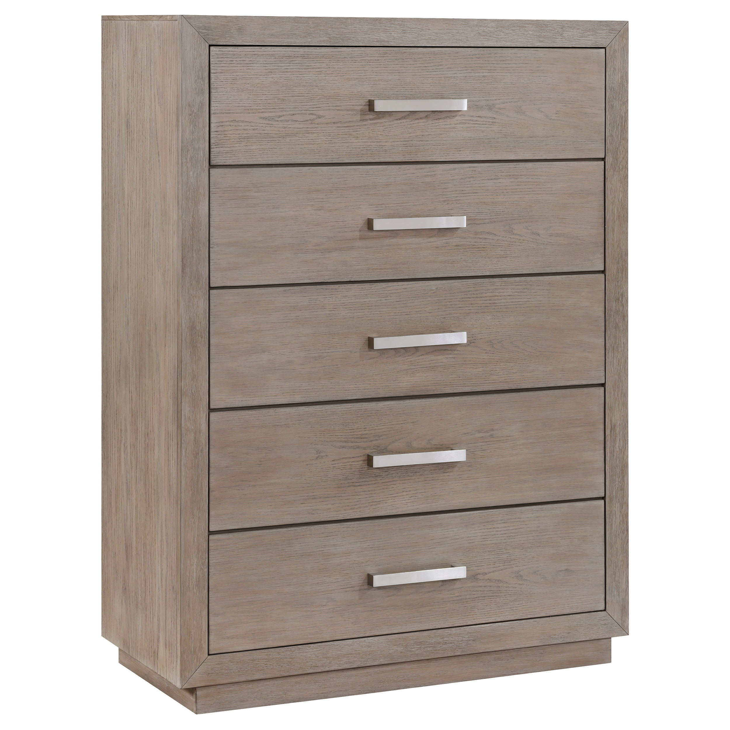 Coaster Furniture Kenora Barley Brown Beige 5 Drawer Chest