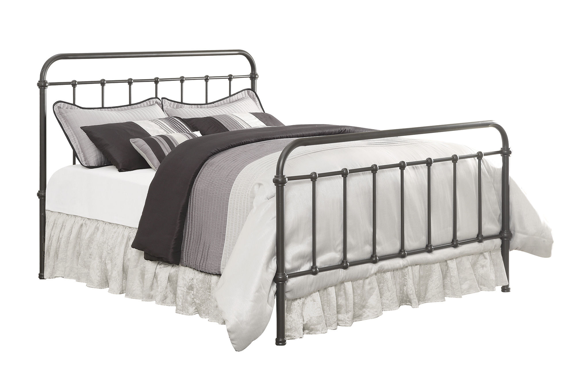Coaster Furniture Livingston Dark Bronze 2pc Queen Bedroom Set