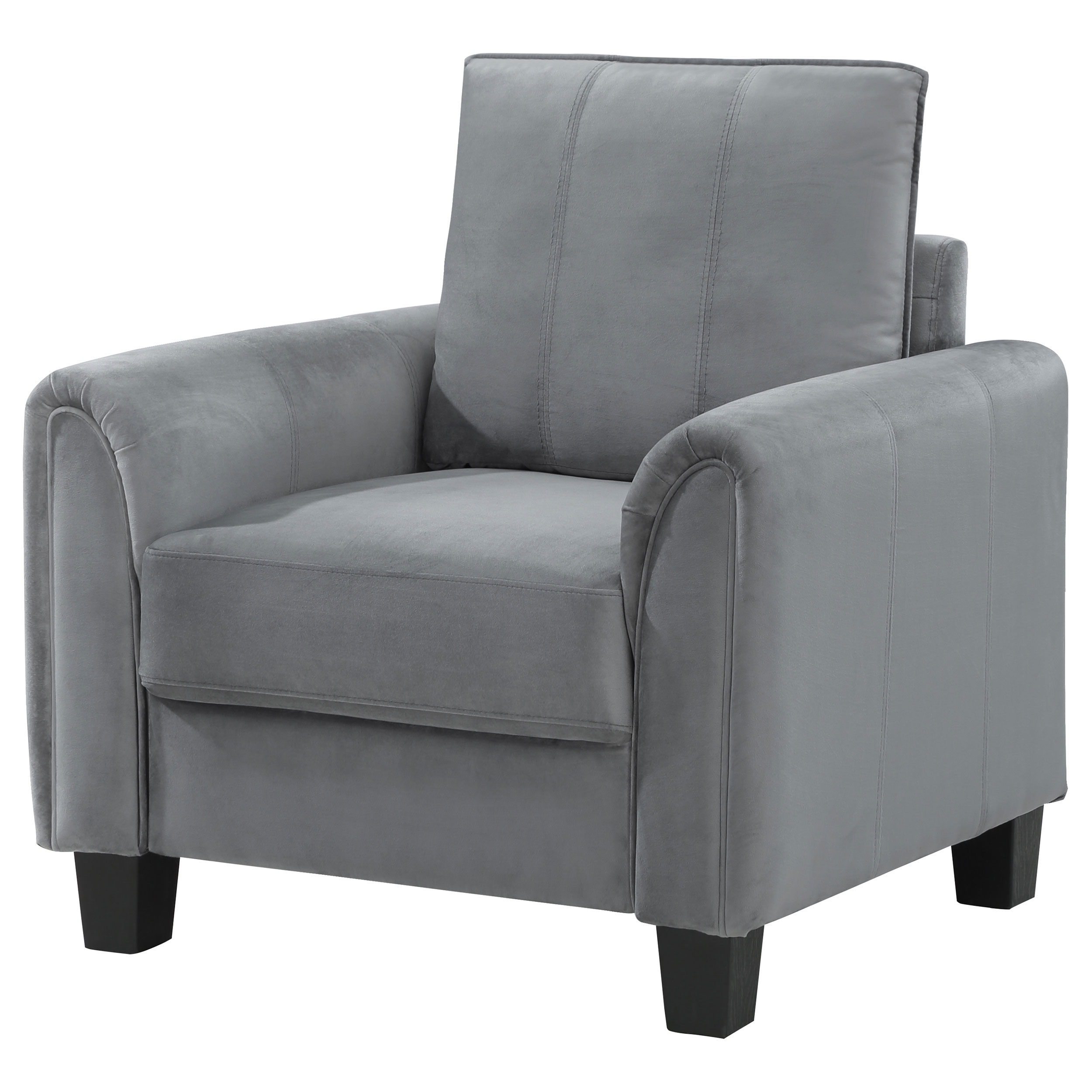 Coaster Furniture Davis Grey 3pc Living Room Set
