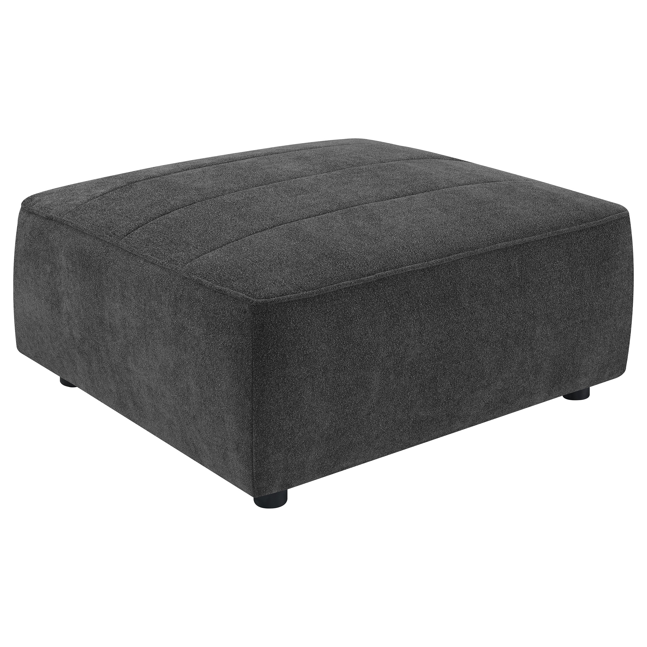 Coaster Furniture Sunny Dark Charcoal Square Ottoman