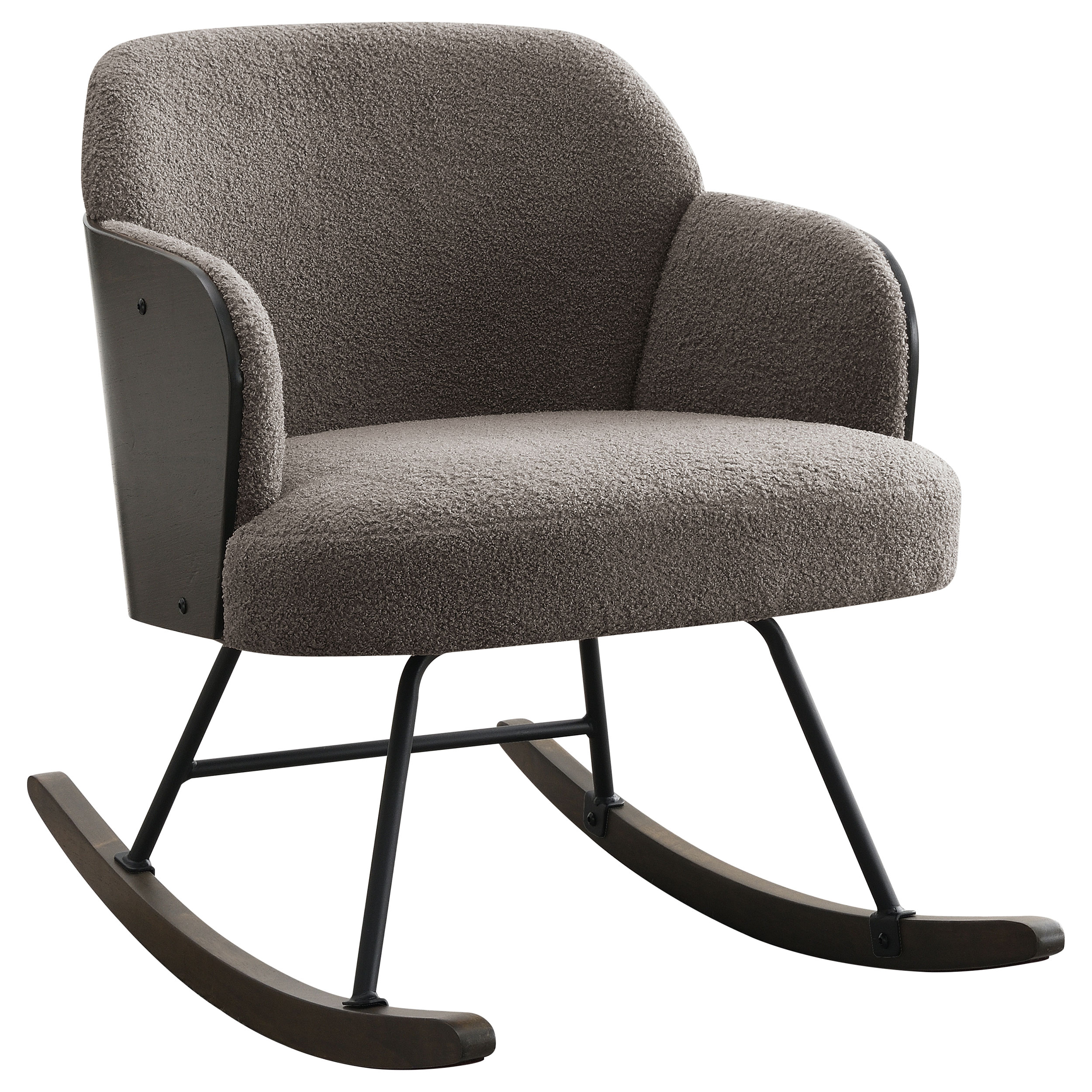 Coaster Furniture Paige Taupe Grey Rocking Chair