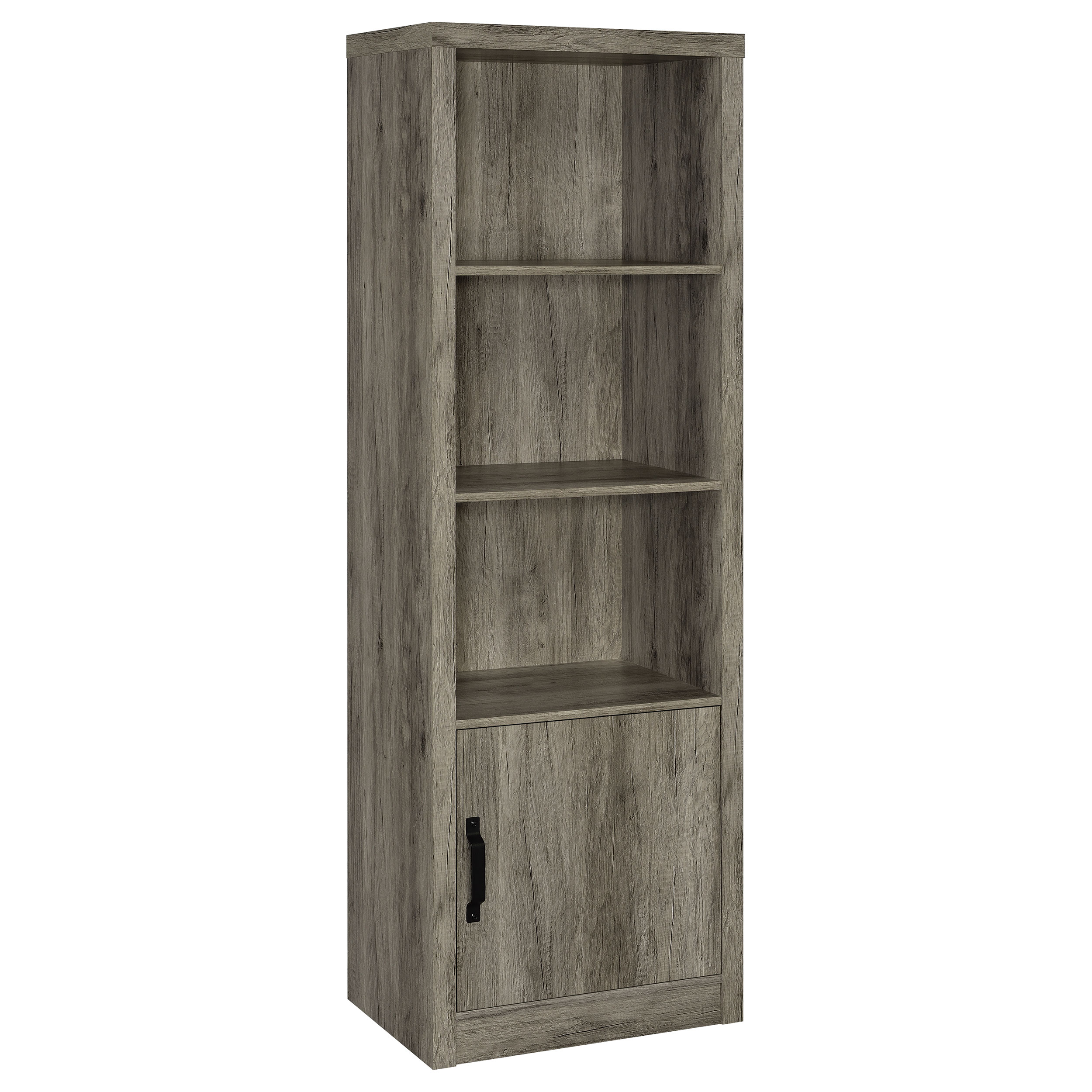 Coaster Furniture Burke Grey 3 Shelf Media Tower