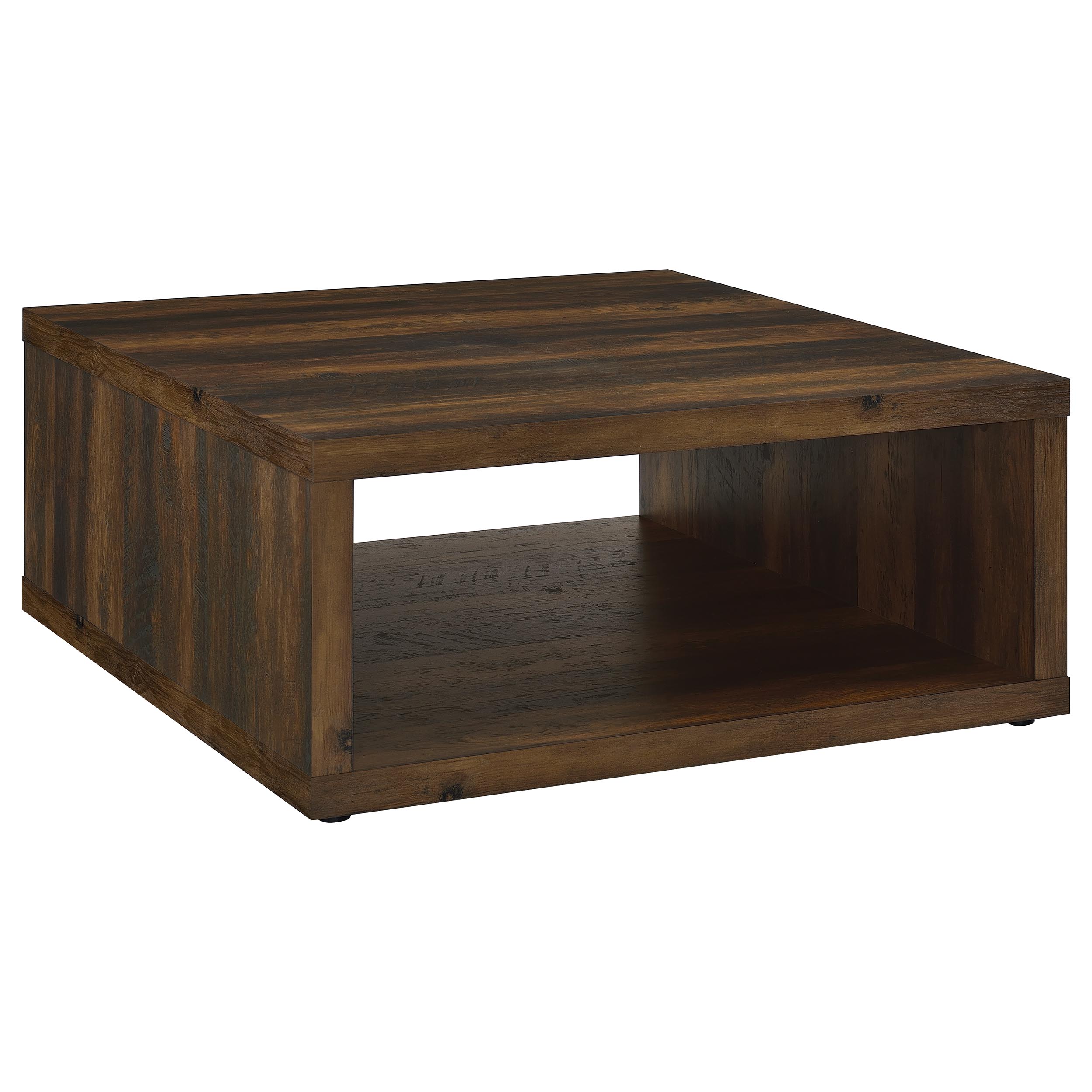 Coaster Furniture Frisco Dark Pine Brown Coffee Table