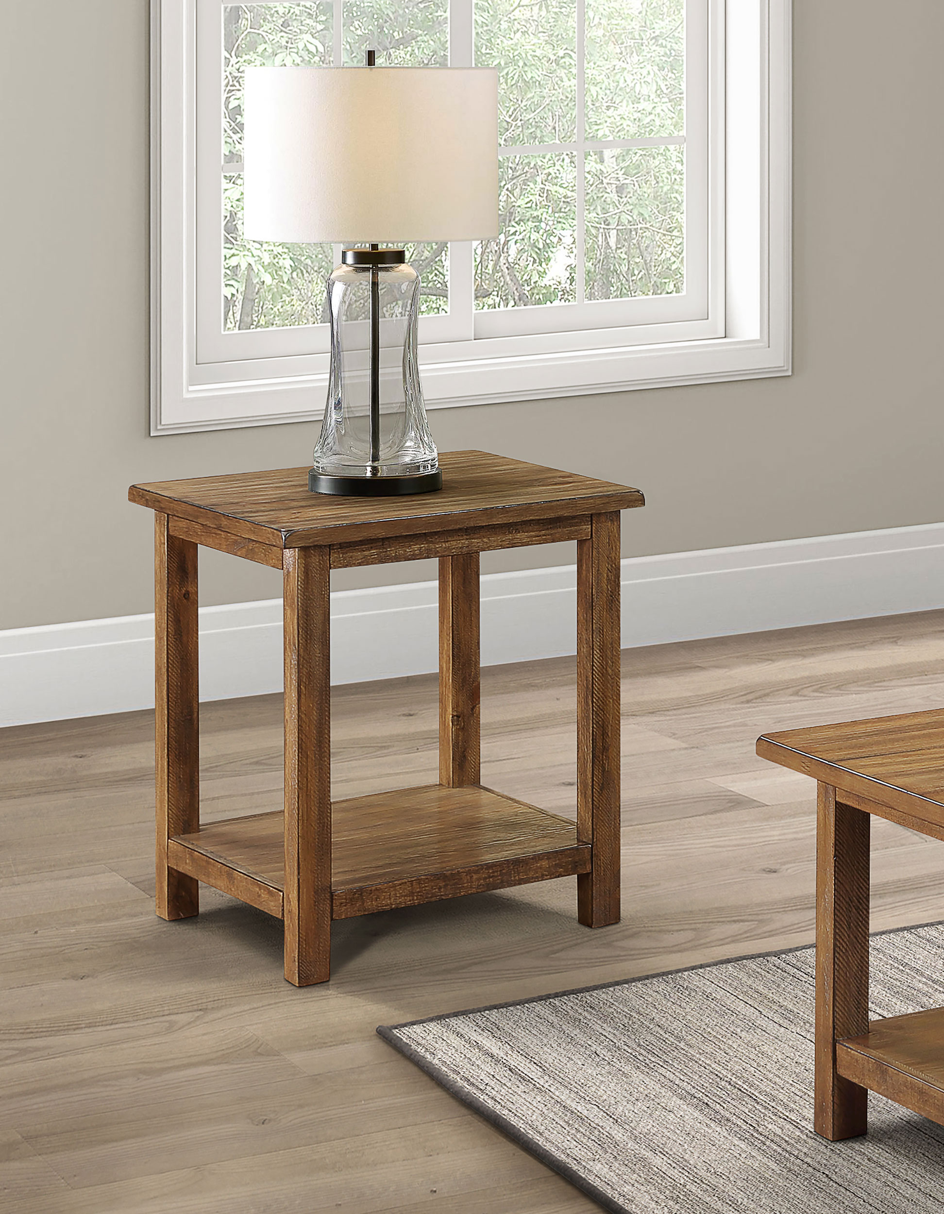 Coaster Furniture Payne Distressed Brown End Table