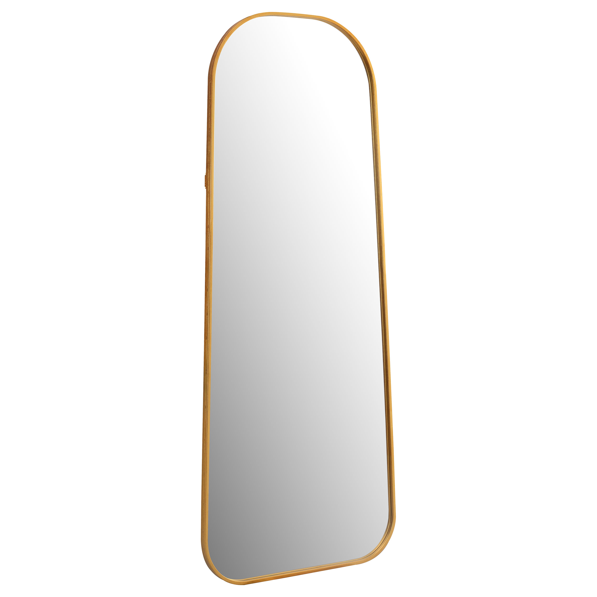 Coaster Furniture Simeon Antique Gold 59 Inch Floor Mirror