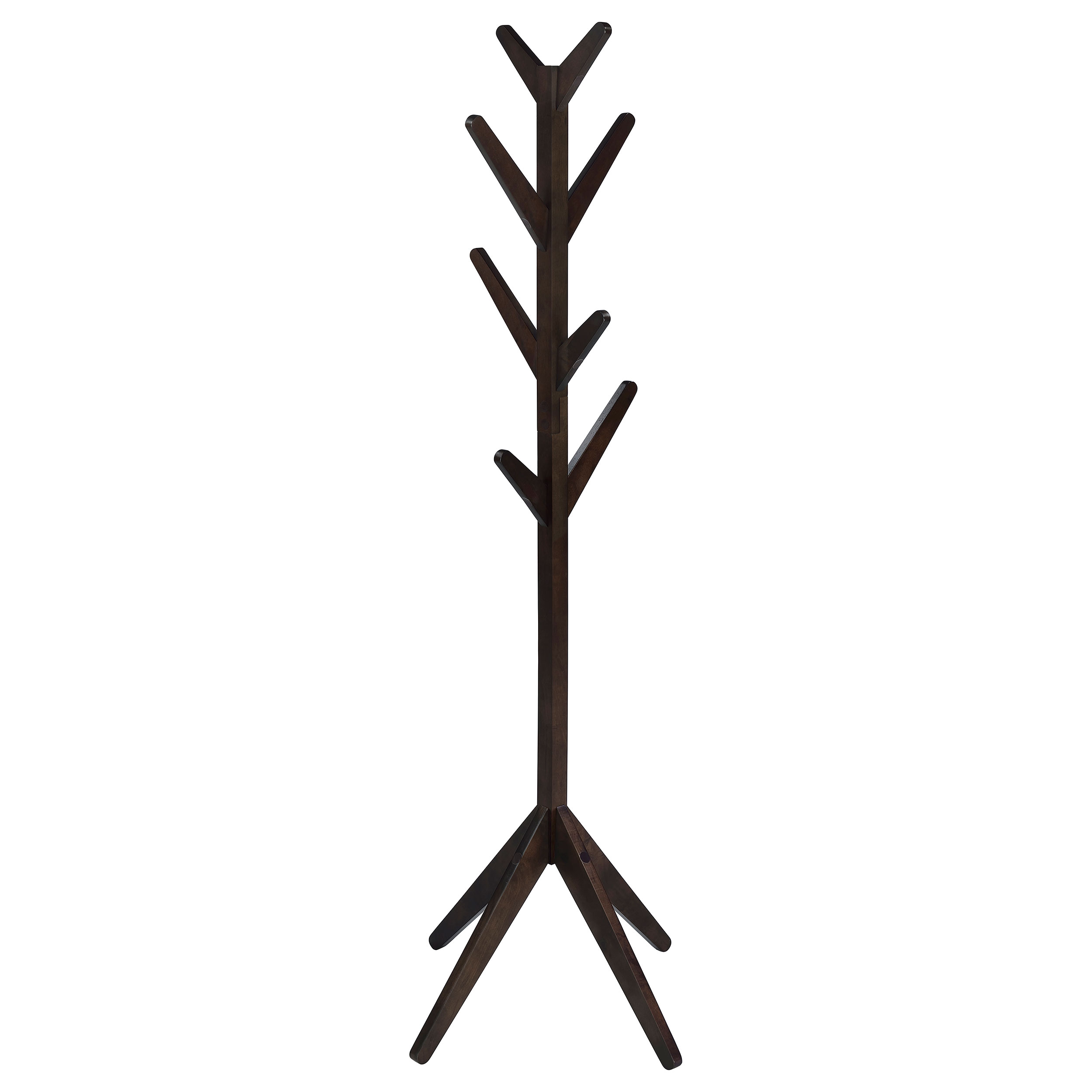Coaster Furniture Margaret Cappuccino Brown Coat Rack