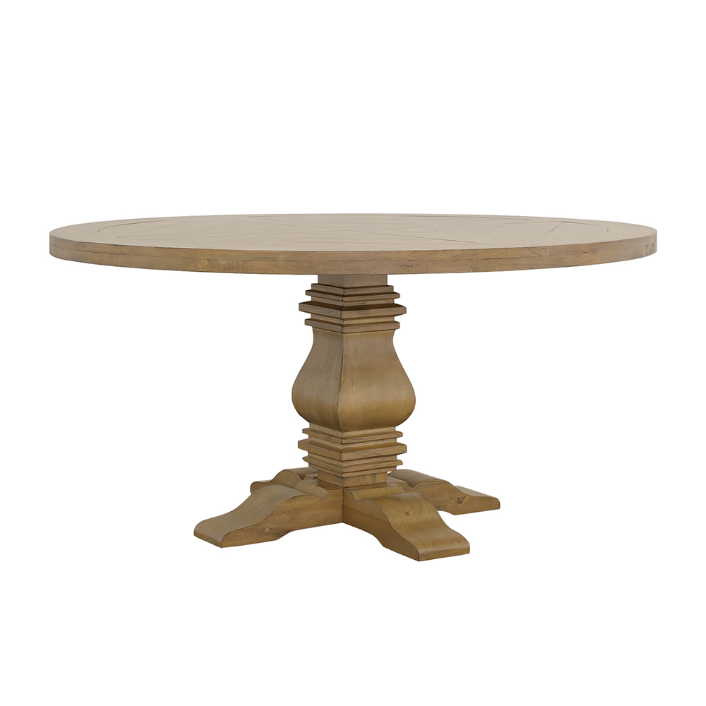 Coaster Furniture Florence Rustic Honey Round Dining Table