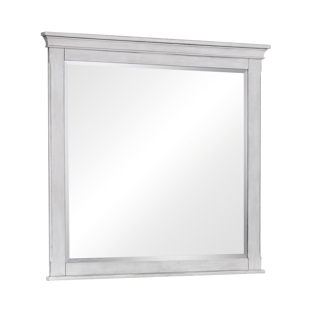 Coaster Furniture Franco Distressed White Mirror