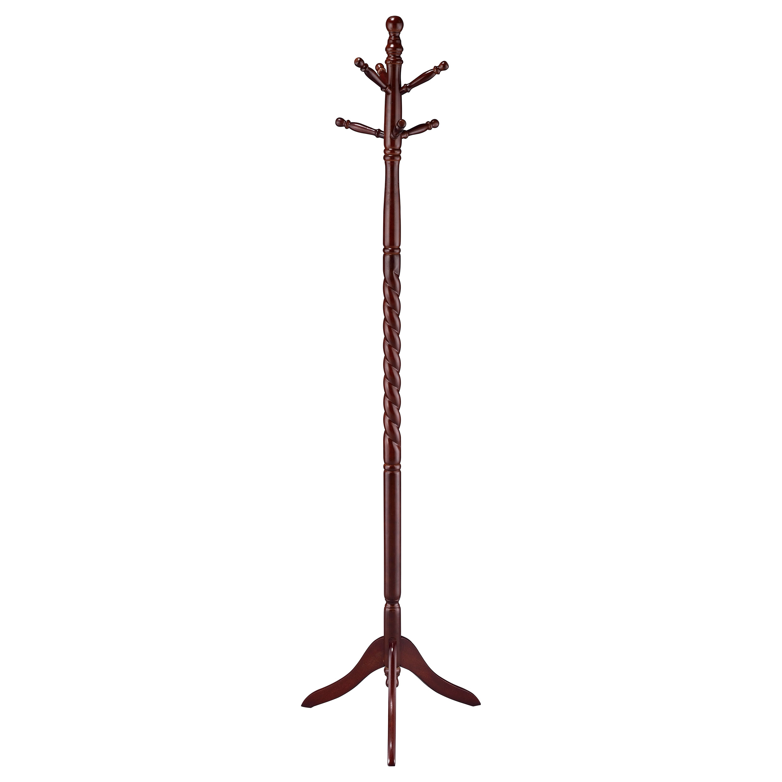 Coaster Furniture Riona Merlot 2 Tier Coat Rack