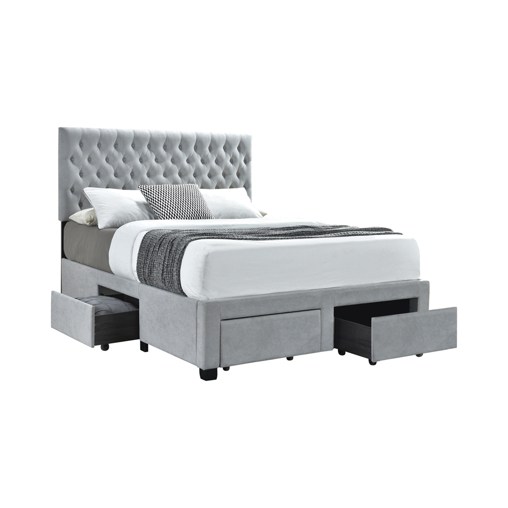Coaster Furniture Soledad Light Grey Full Bed