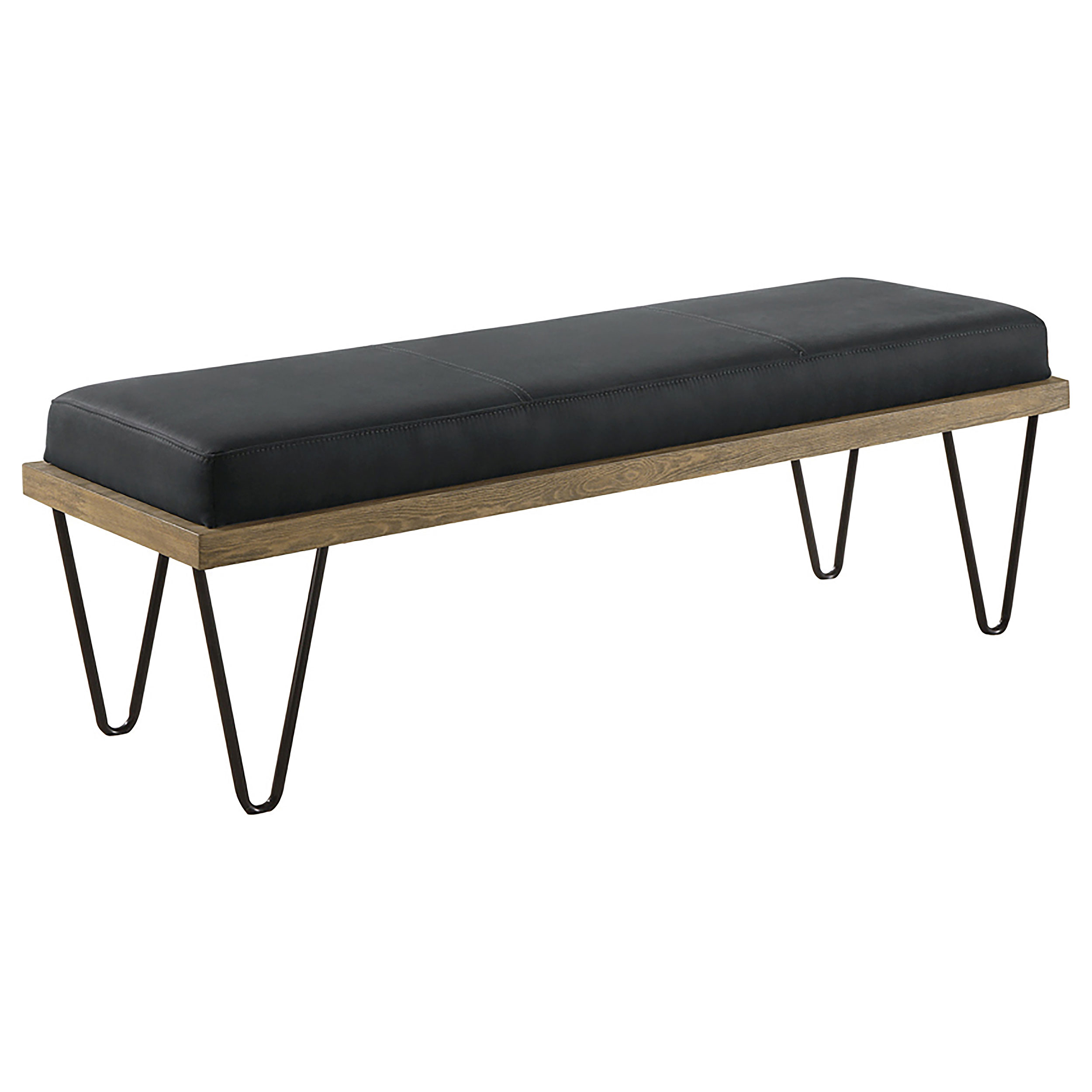 Coaster Furniture Chad Dark Blue Bench