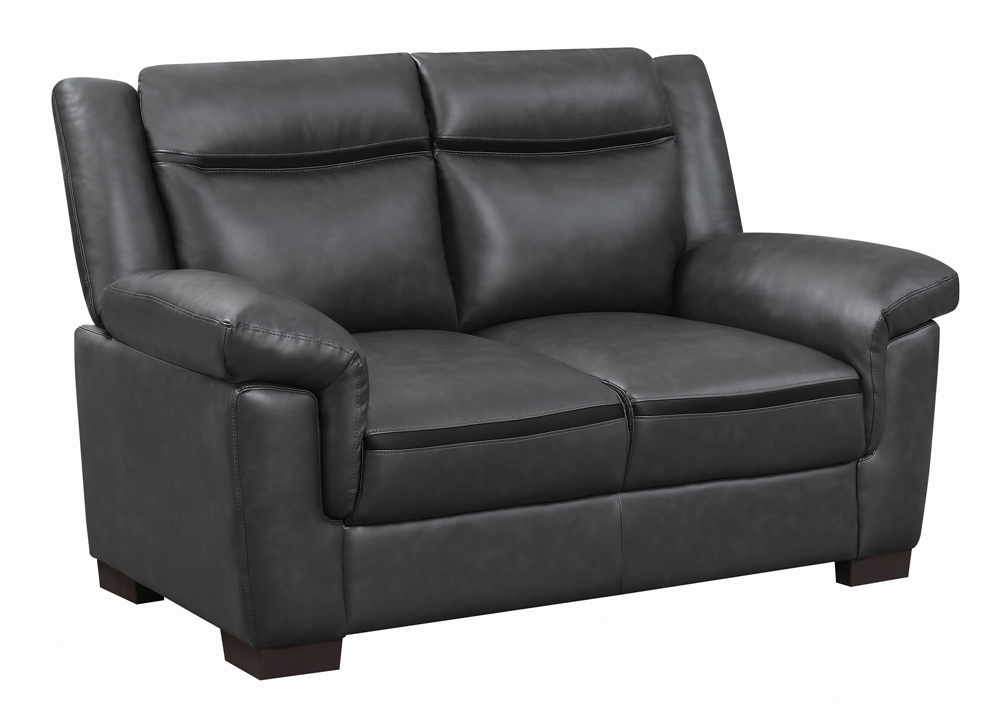 Coaster Furniture Arabella Grey Loveseat