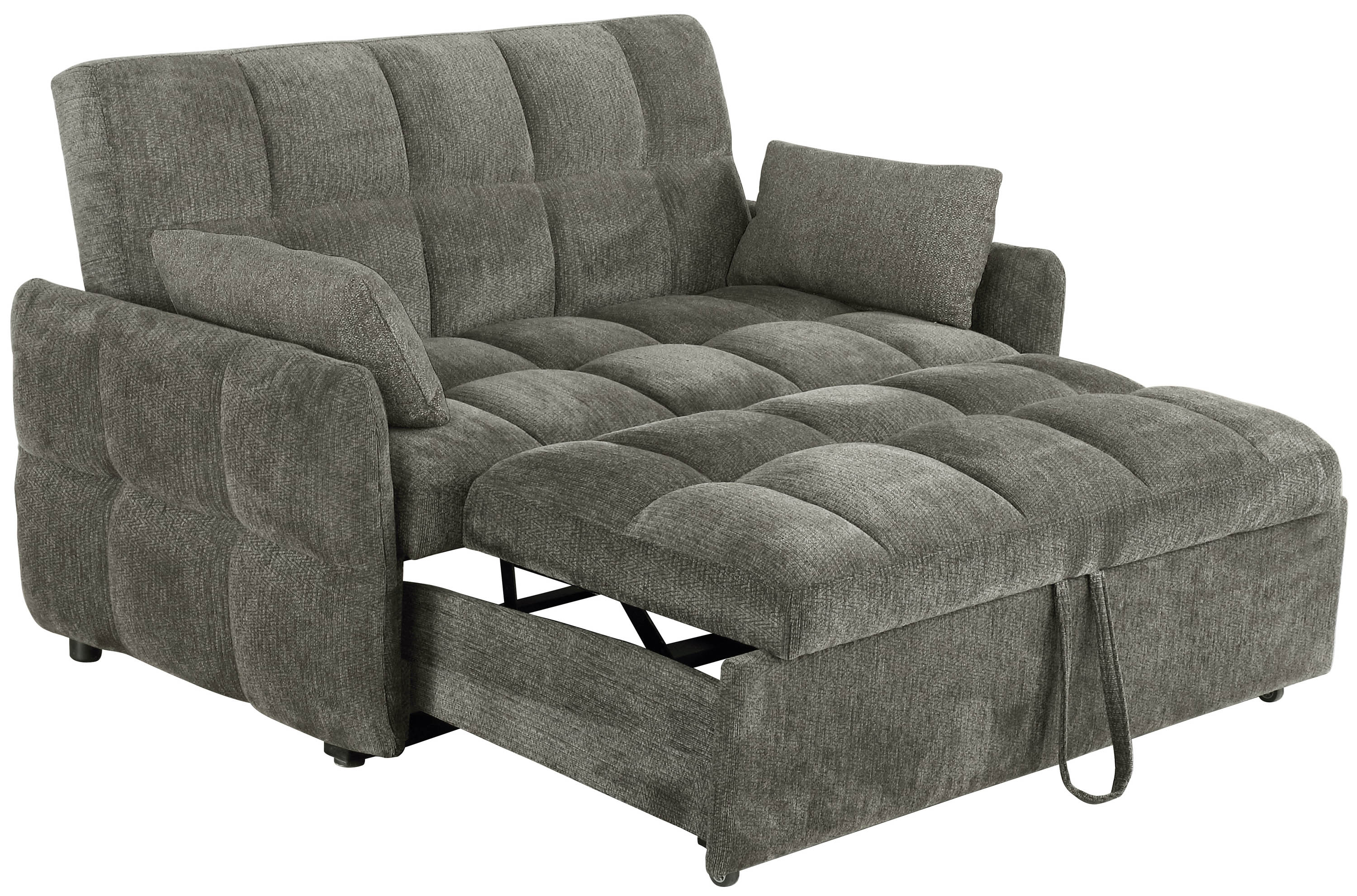 Coaster Furniture Cotswold Dark Grey Sleeper Sofa Bed