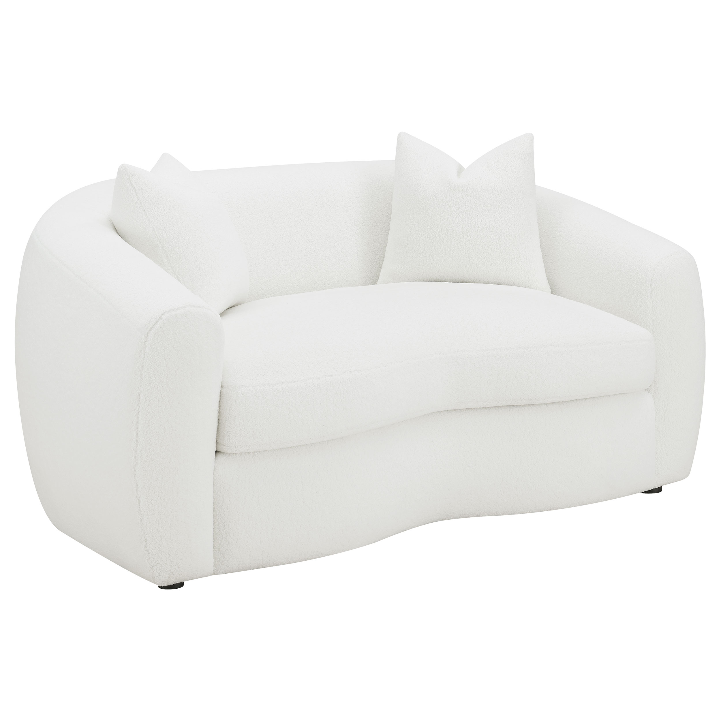 Coaster Furniture Isabella Natural Ivory Loveseat