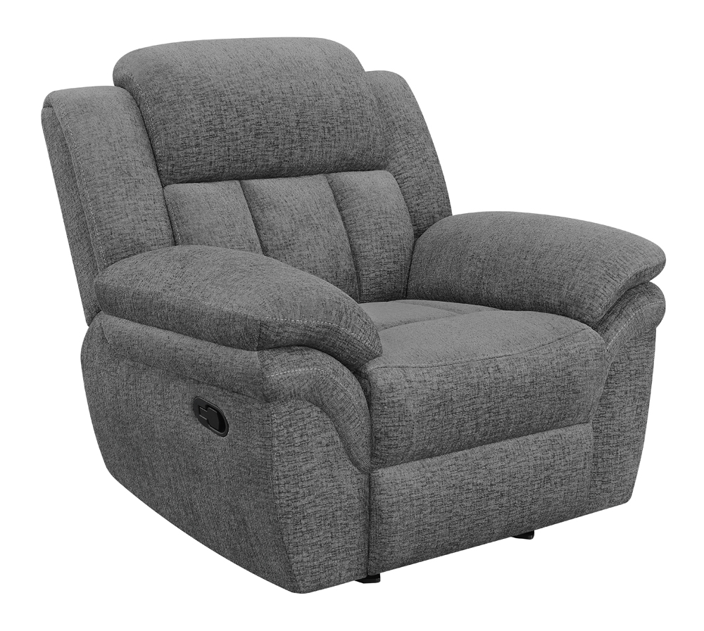 Coaster Furniture Bahrain Charcoal Glider Recliner