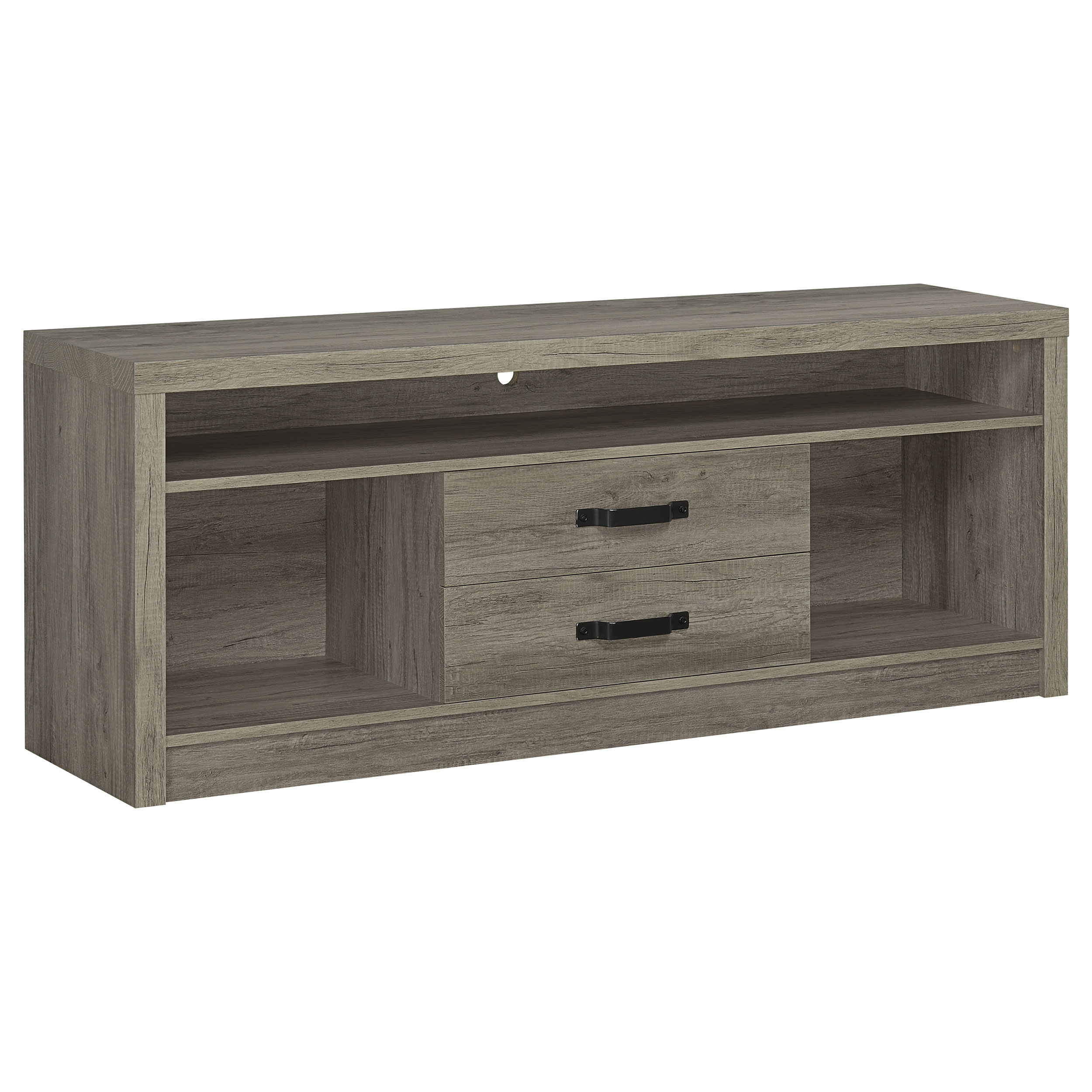 Coaster Furniture Burke Grey Driftwood 2 Drawers TV Stand
