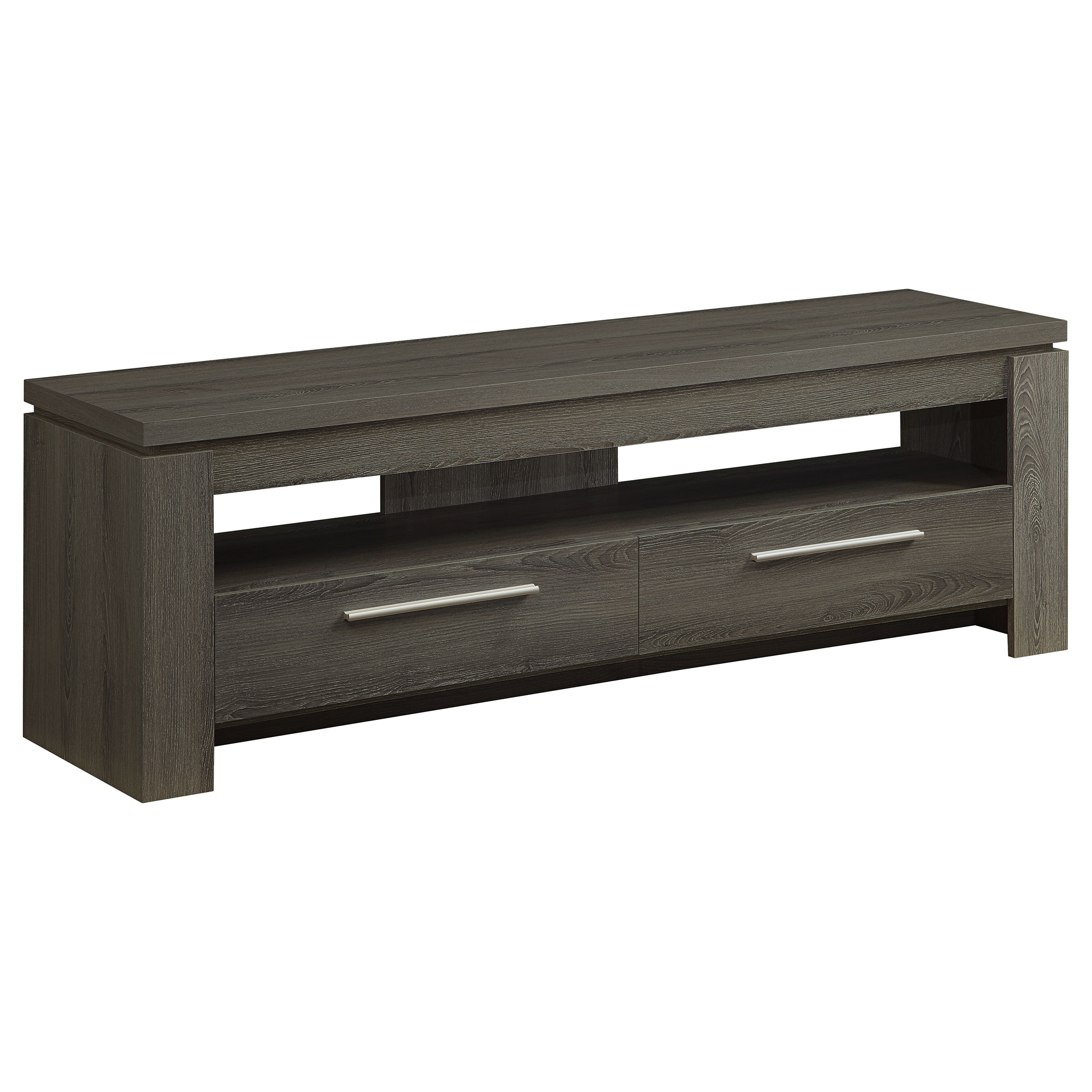 Coaster Furniture Elkton Weathered Grey 2 Drawers TV Stand
