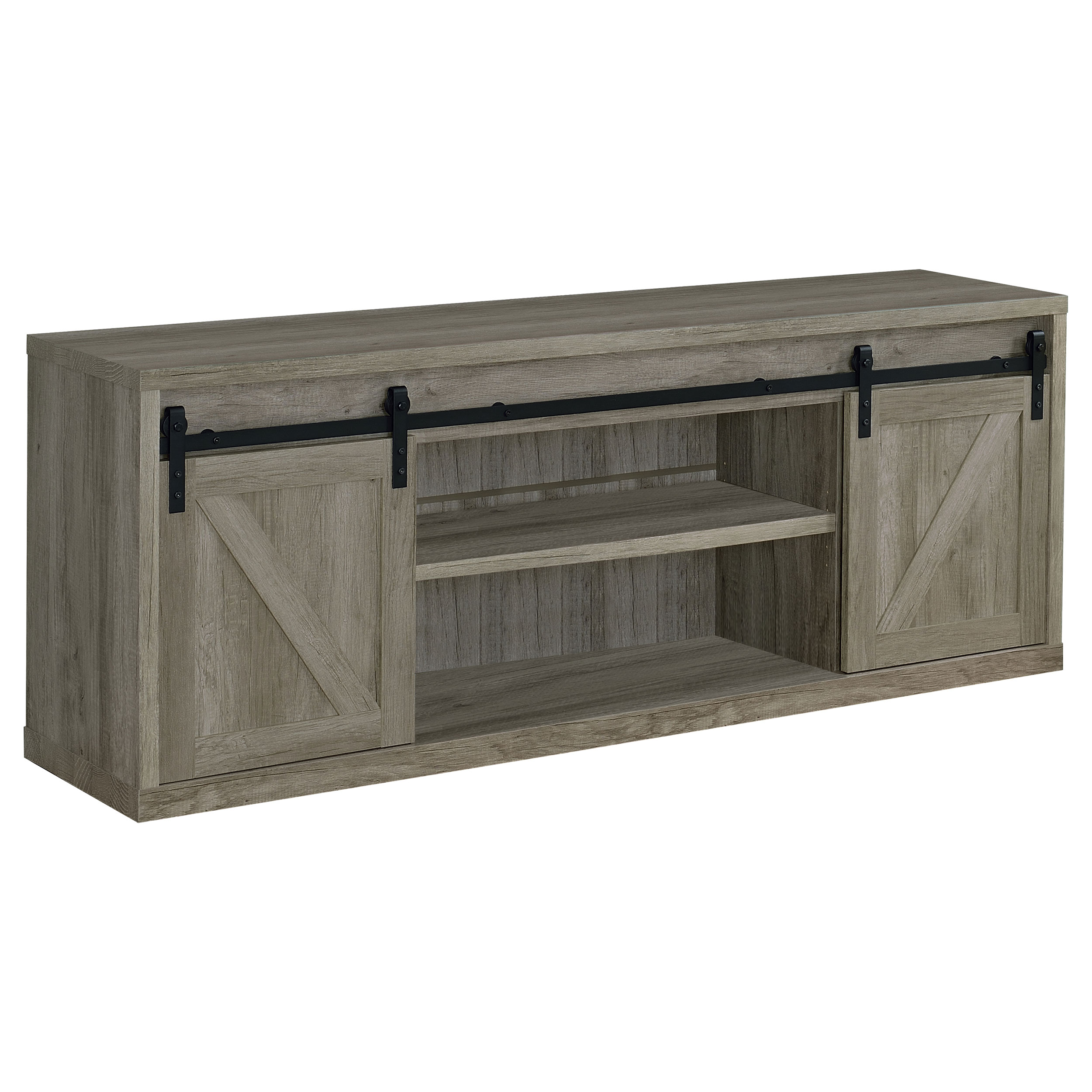Coaster Furniture Brockton Grey 71 Inch TV Stand
