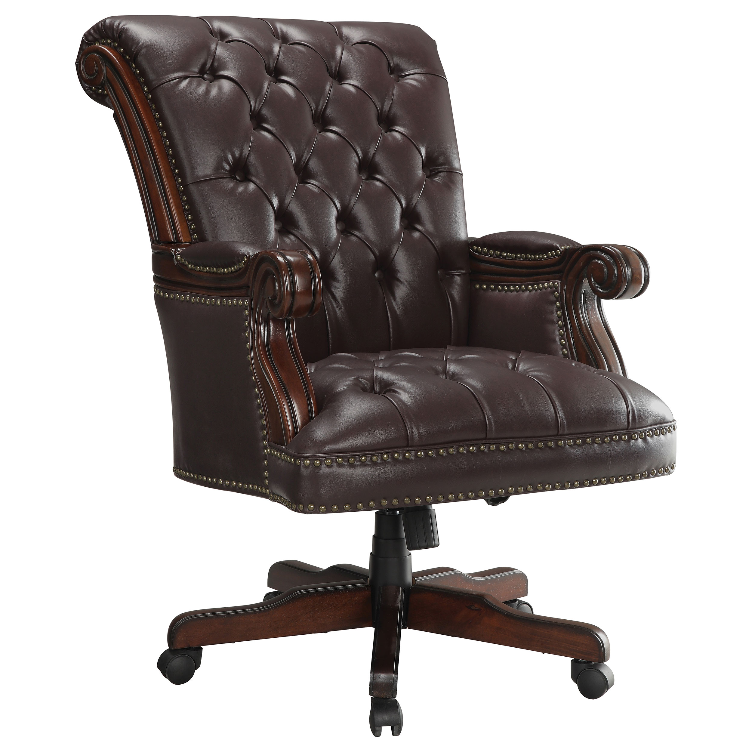 Coaster Furniture Calloway Dark Brown Executive Office Chair