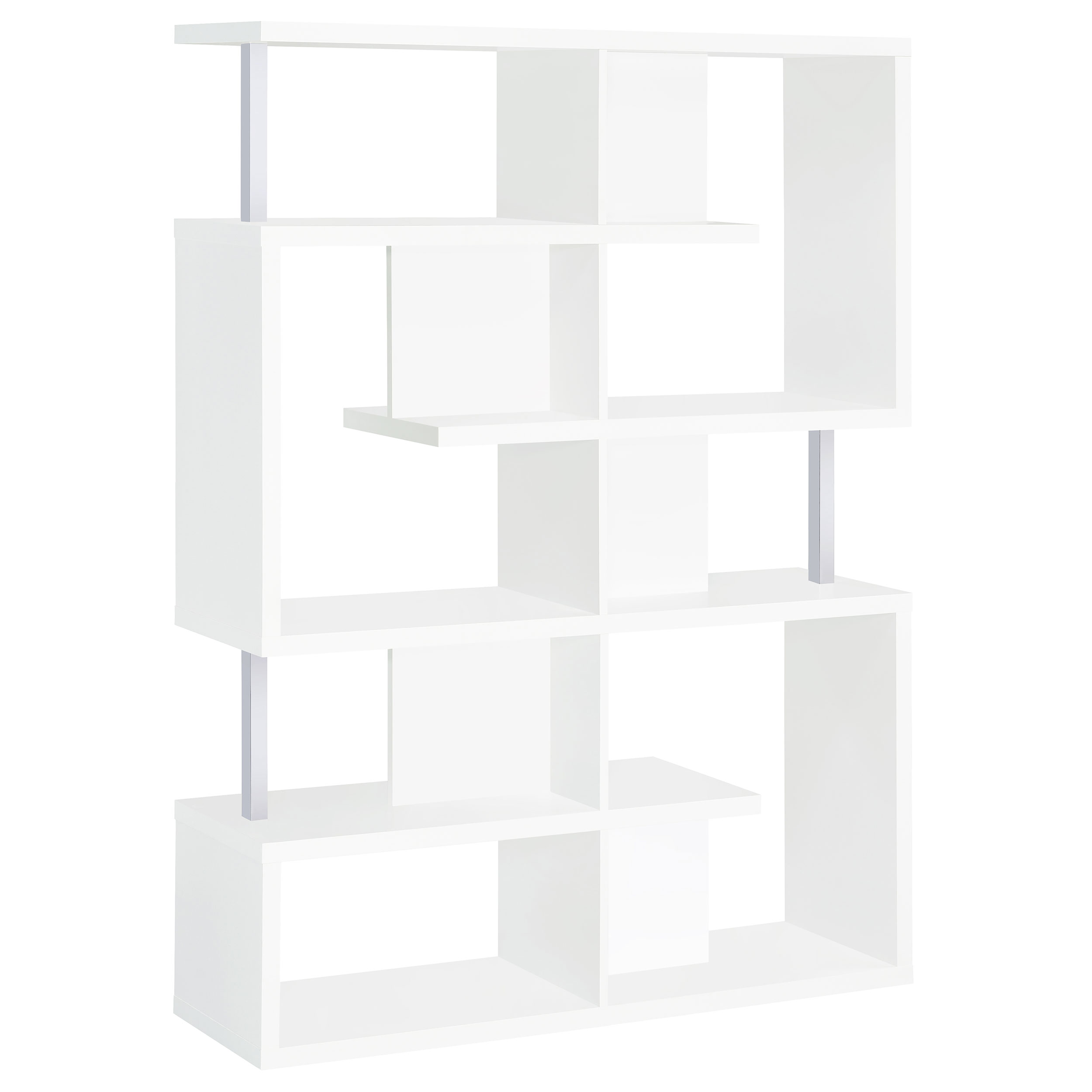 Coaster Furniture Hoover White Bookshelf