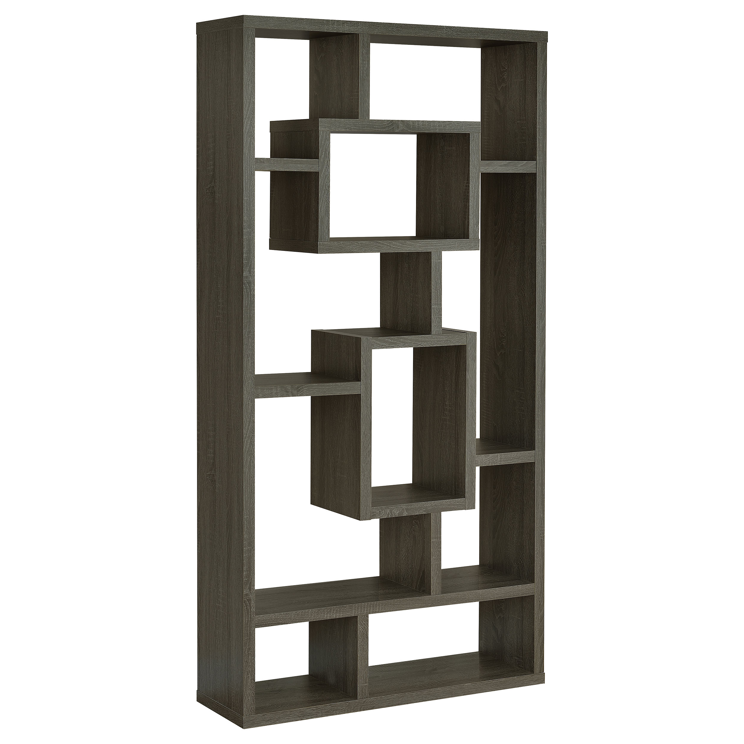 Coaster Furniture Corey Weathered Grey Bookcase