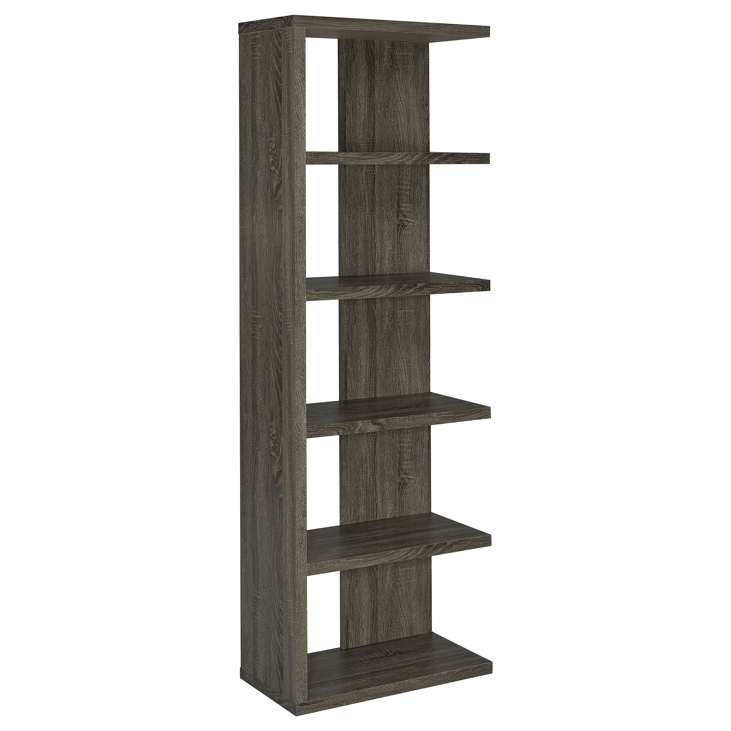 Coaster Furniture Harrison Weathered Grey Bookshelf