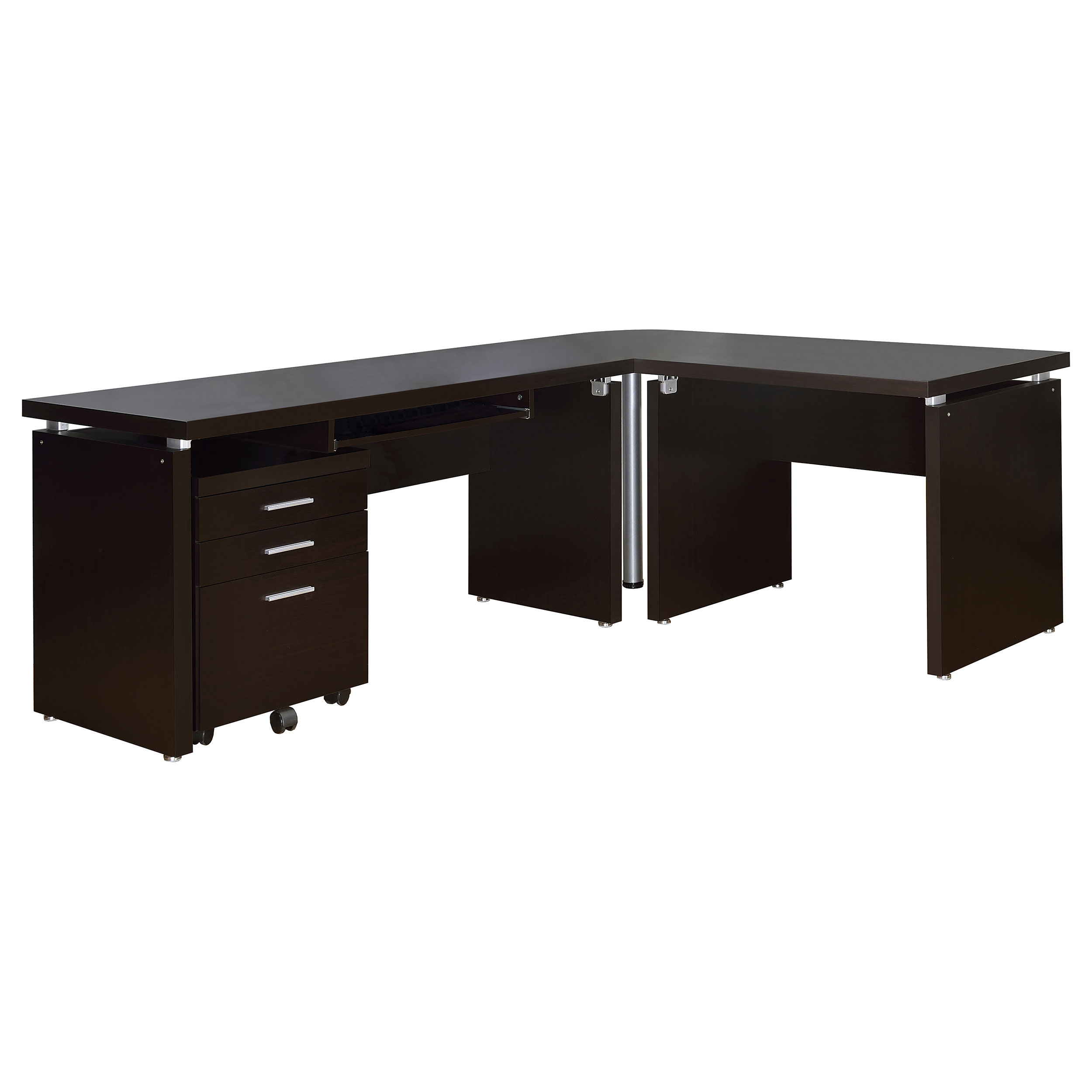 Coaster Furniture Skylar Cappuccino Office L Desk