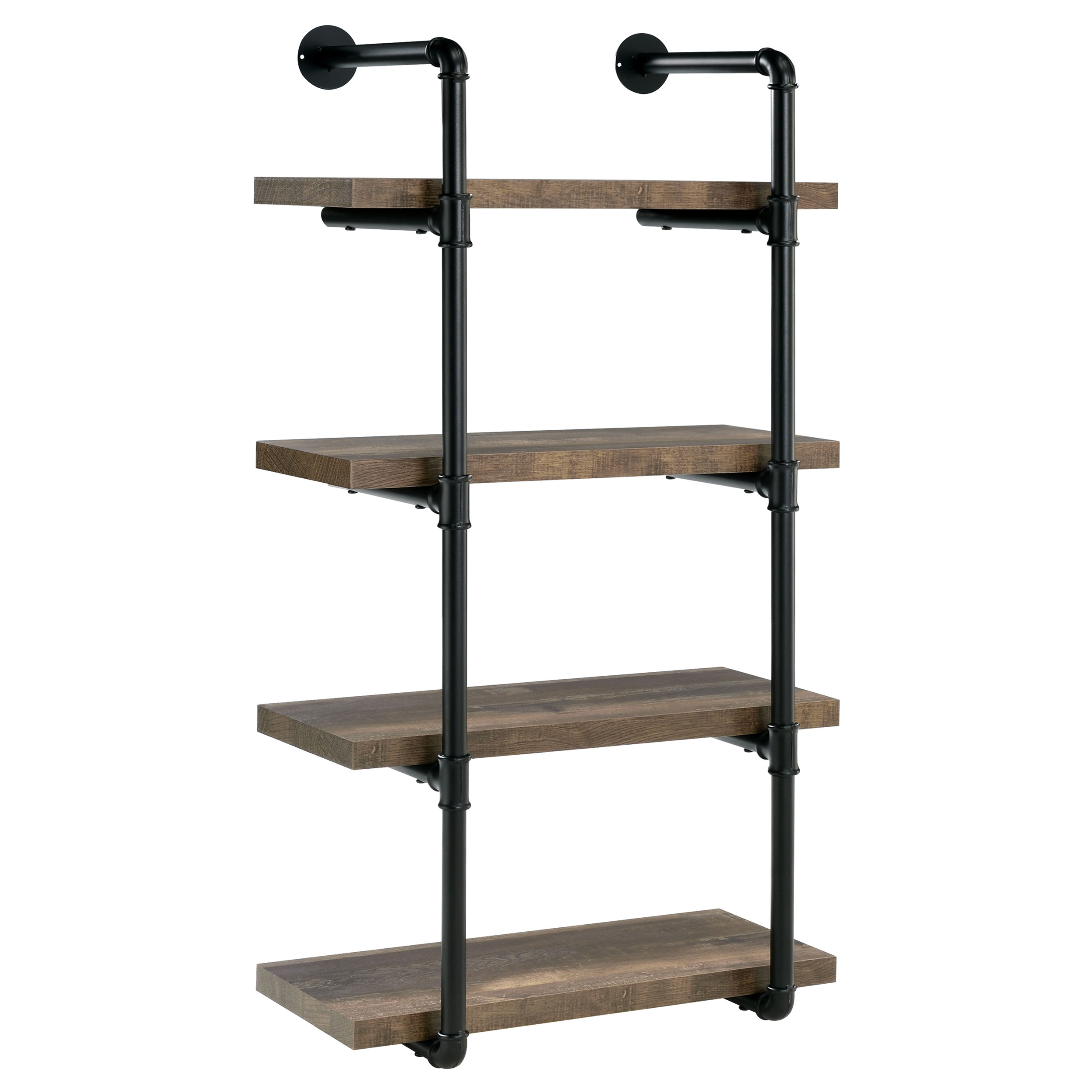 Coaster Furniture Elmcrest Rustic Oak 24 Inch Bookshelf