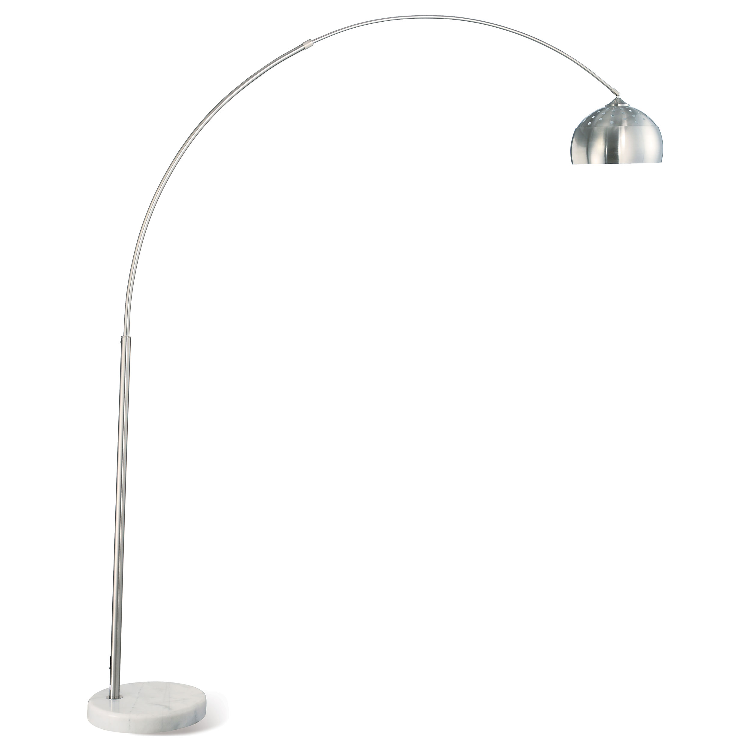 Coaster Furniture Krester Chrome Arched Floor Lamp