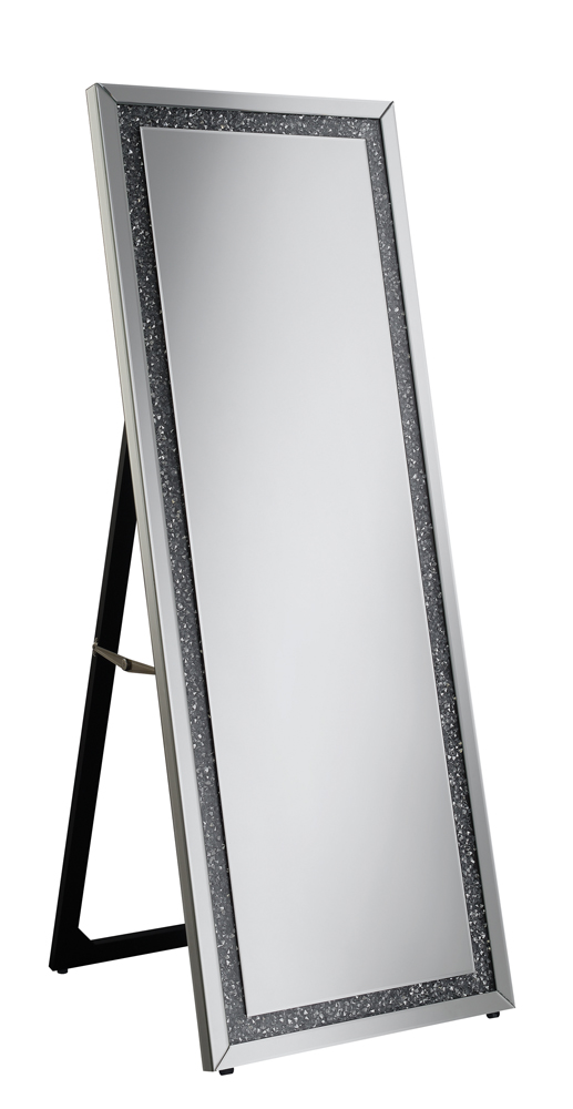 Coaster Furniture Seraphina Silver Standing Mirror
