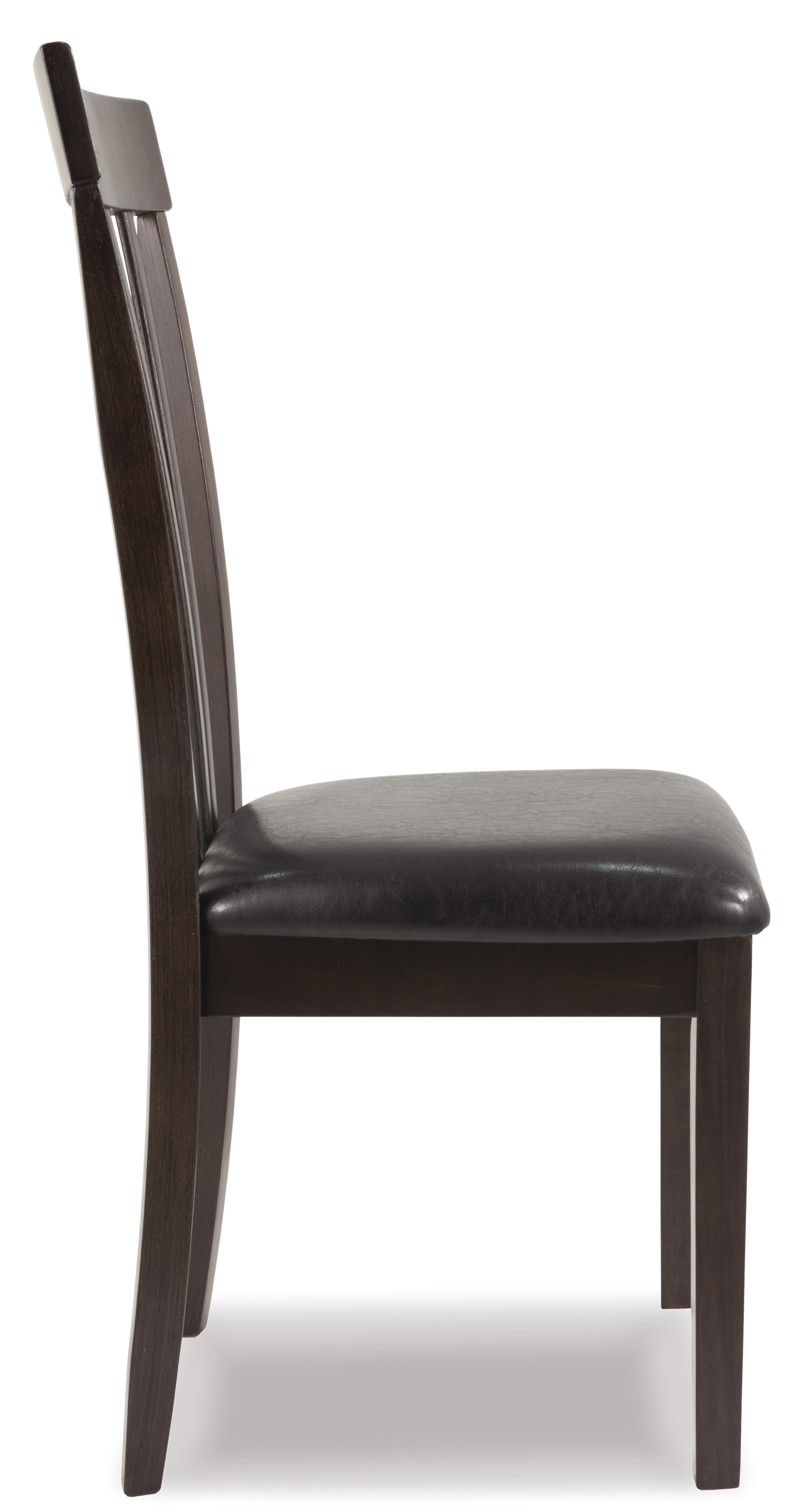 2 Ashley Furniture Hammis Dark Brown Upholstered Side Chairs