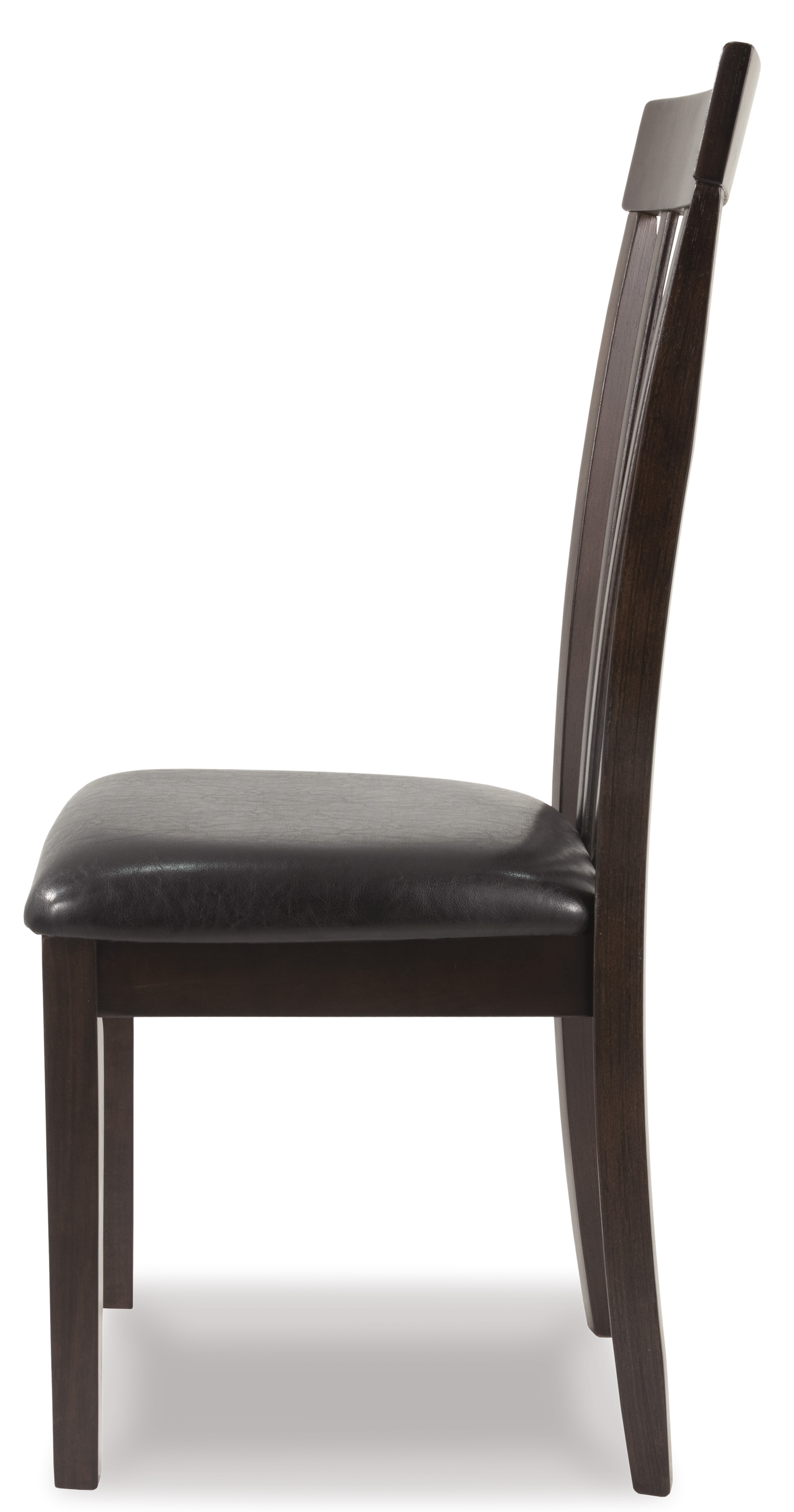 2 Ashley Furniture Hammis Dark Brown Upholstered Side Chairs