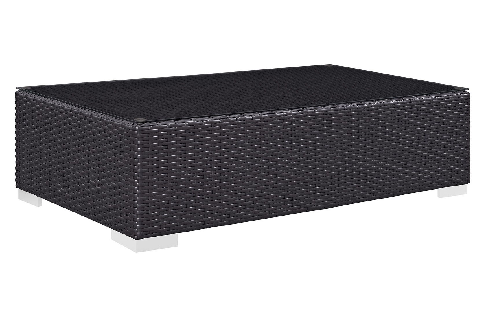Modway Furniture Convene Espresso Outdoor Patio Coffee Table