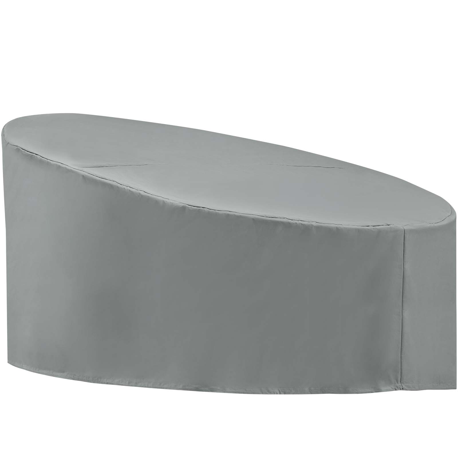 Modway Furniture Immerse Gray Siesta and Convene Canopy Daybed Outdoor Pati...