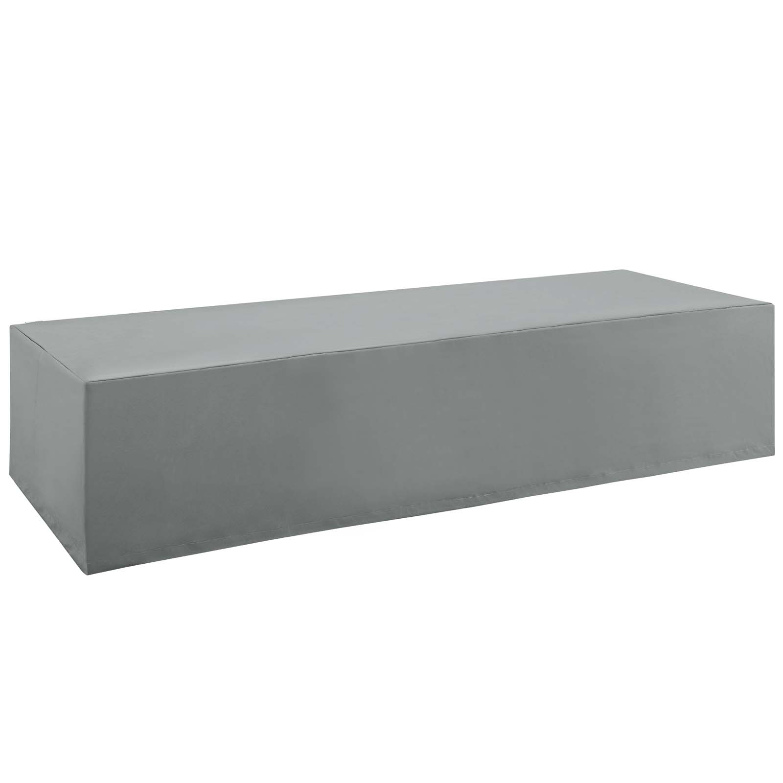 Modway Furniture Immerse Gray Convene Sojourn Summon Chaise Outdoor Patio F...