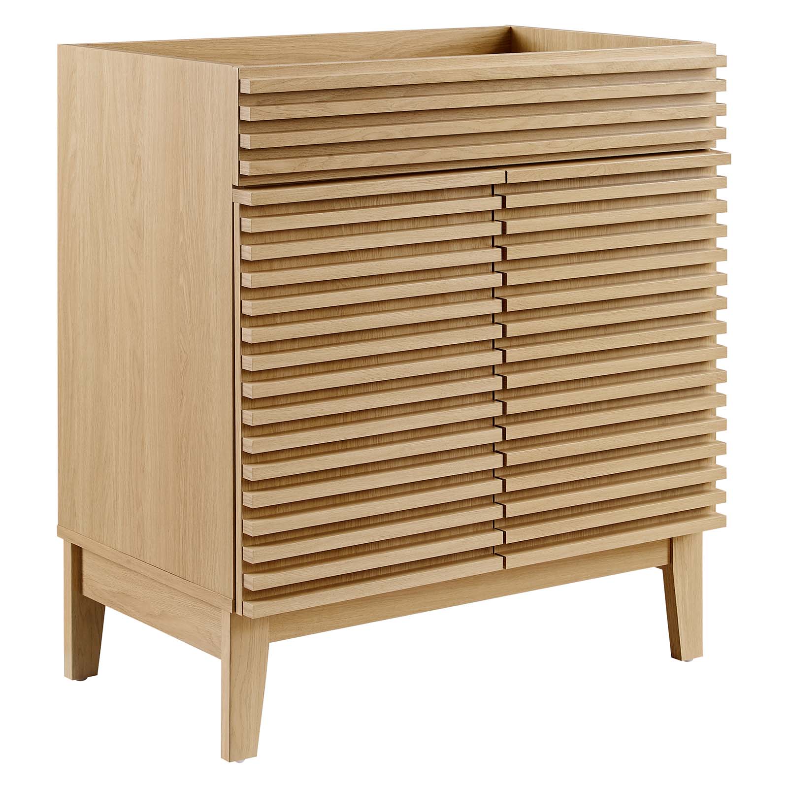 Modway Furniture Render Oak 30 Inch Bathroom Vanity Cabinet