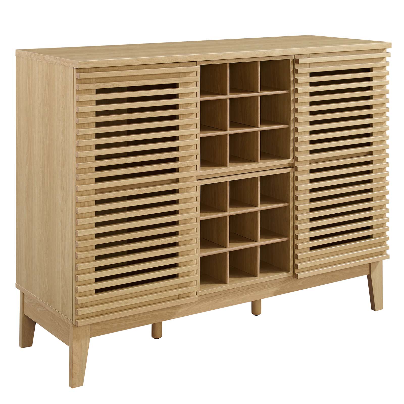 Modway Furniture Render Oak Bar Cabinet