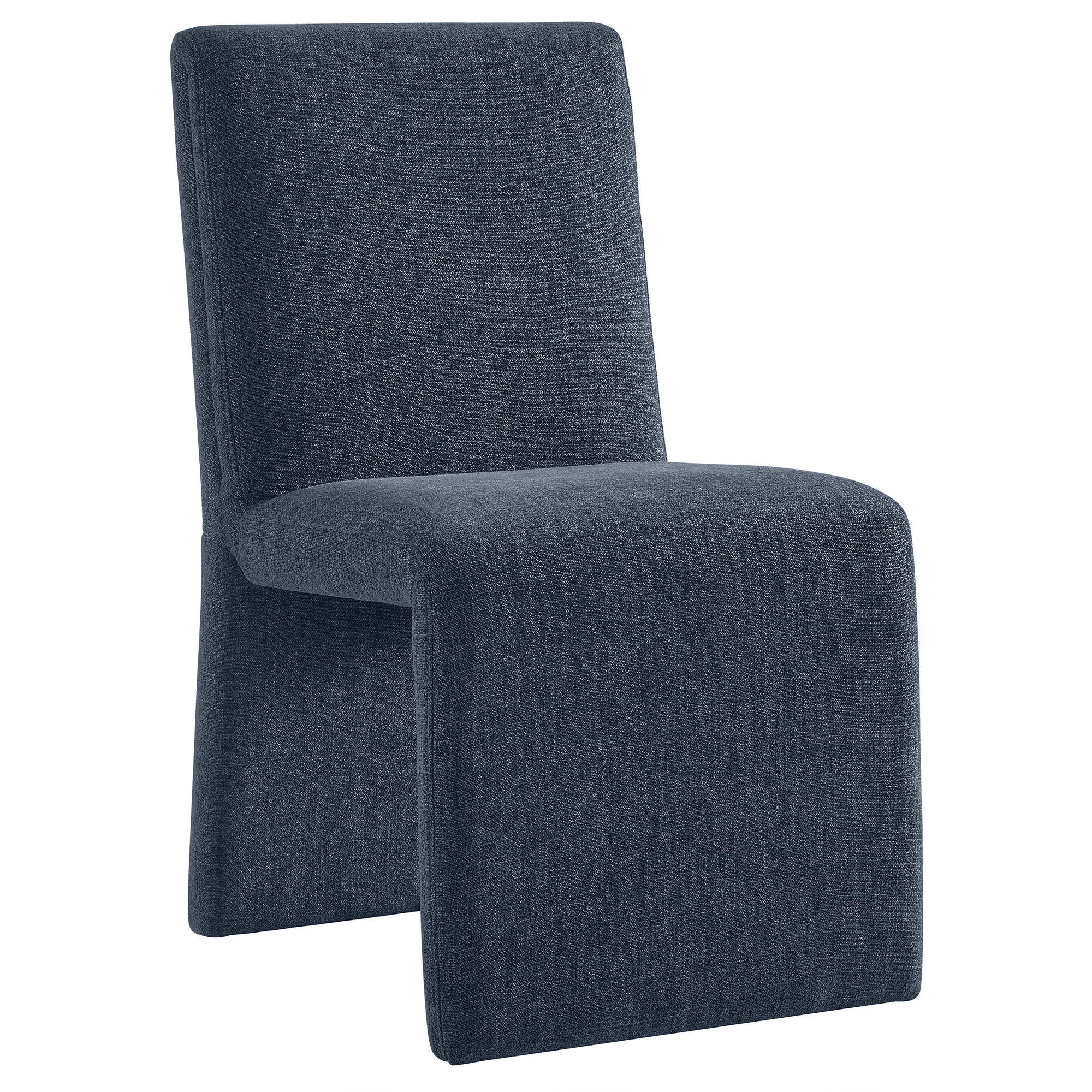 Modway Furniture Emory Slate Blue Fabric Dining Side Chair