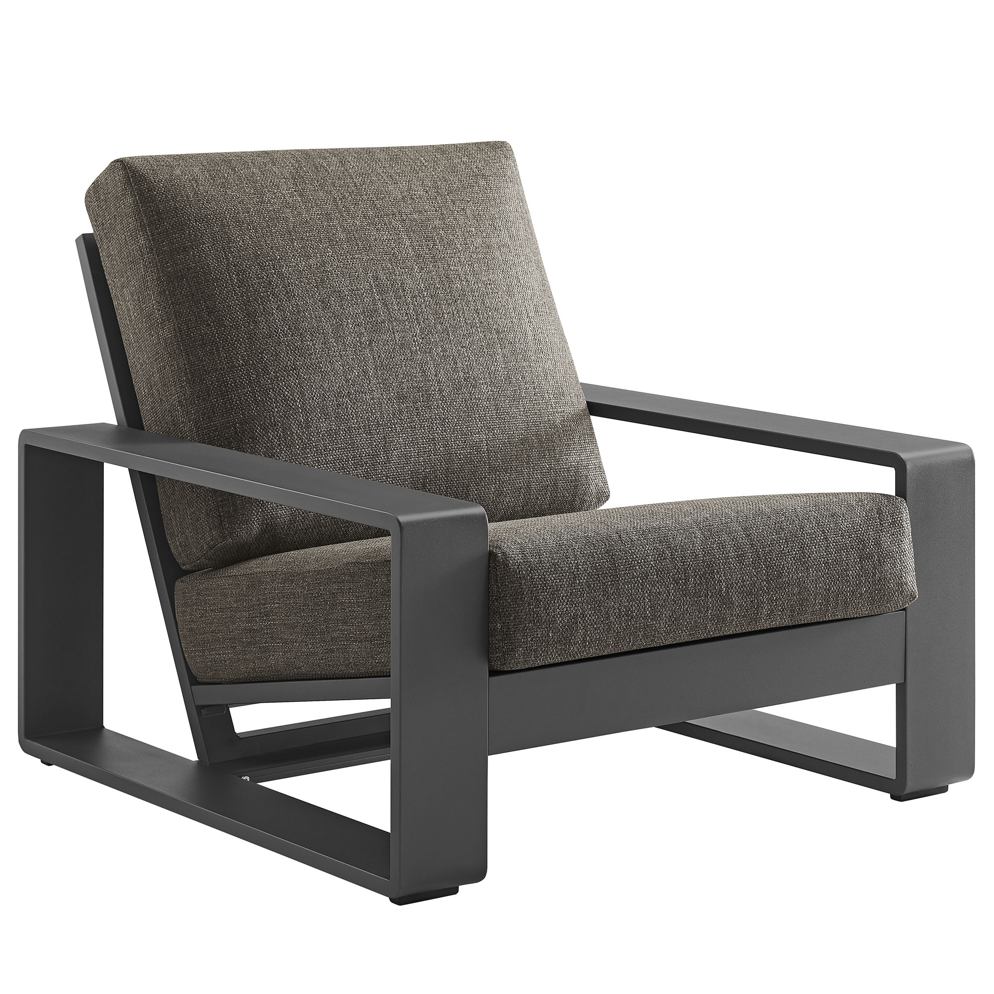Modway Furniture Lirienne Smoke Gray Outdoor Patio Armchair