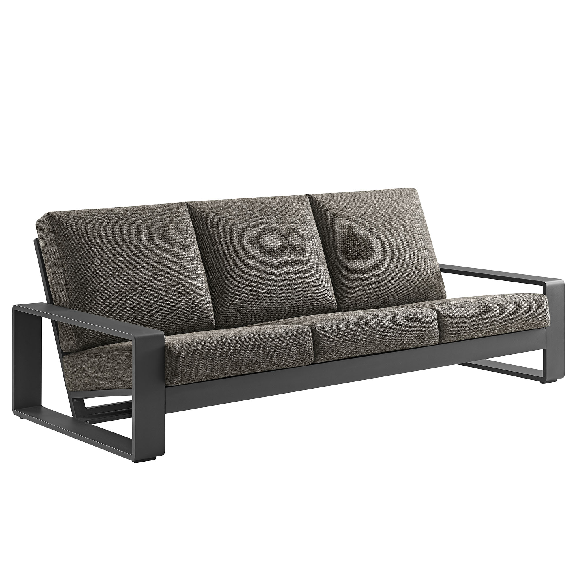 Modway Furniture Lirienne Smoke Gray Outdoor Patio Sofa