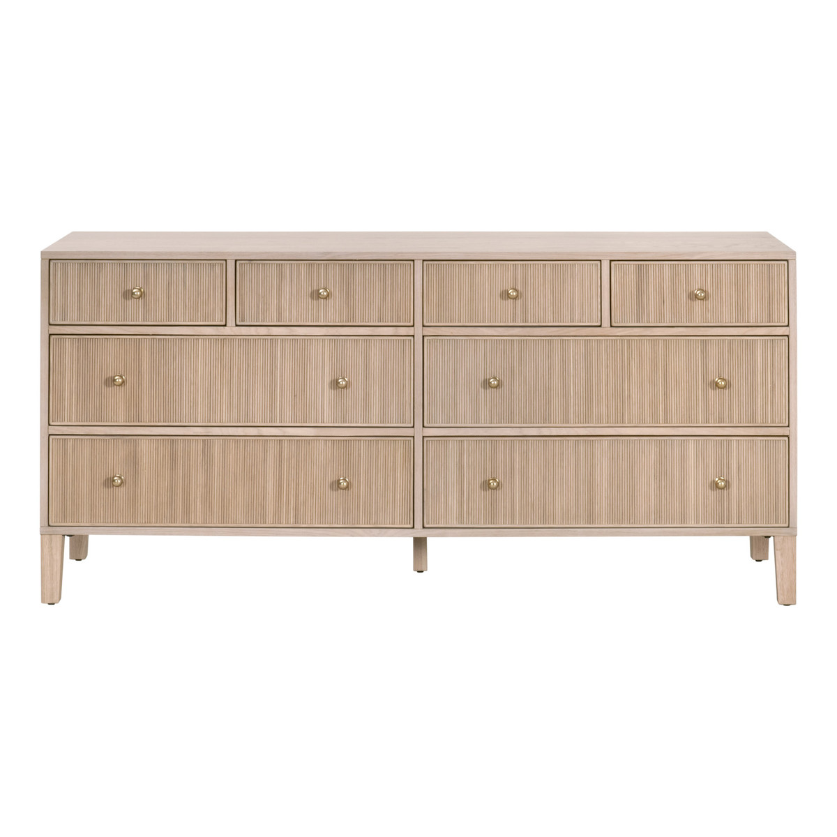 Essentials For Living Highland Natural Oak Double Dresser
