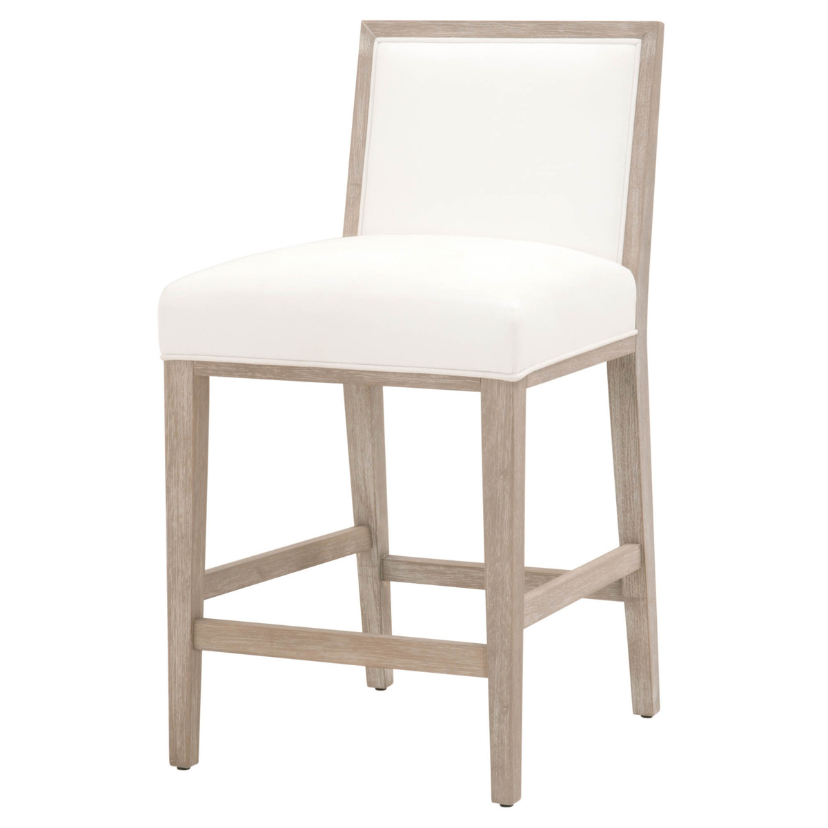 2 Essentials For Living Martin Peyton Pearl Natural Gray Counter Height Sto...