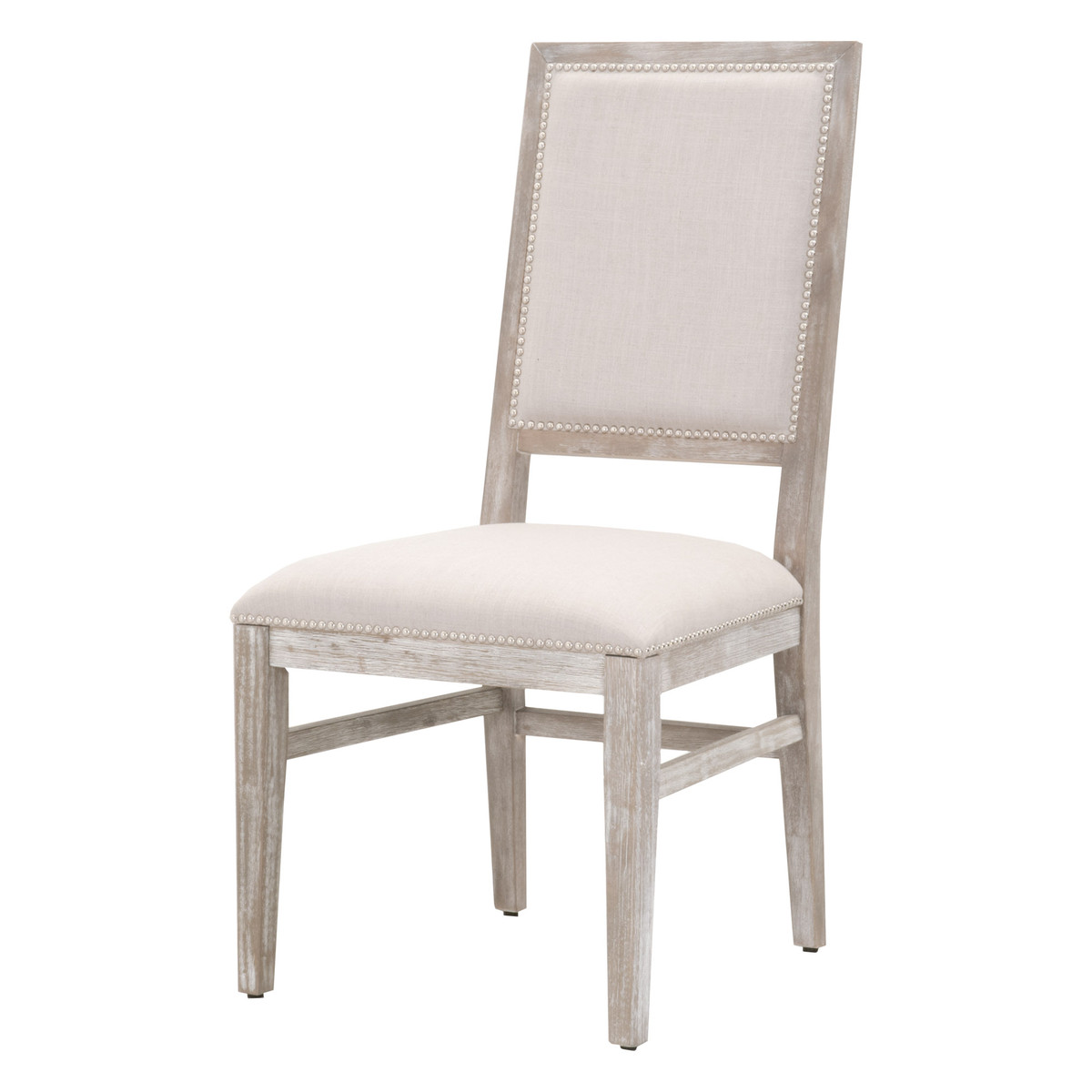 2 Essentials For Living Dexter Stone Natural Gray Dining Chairs
