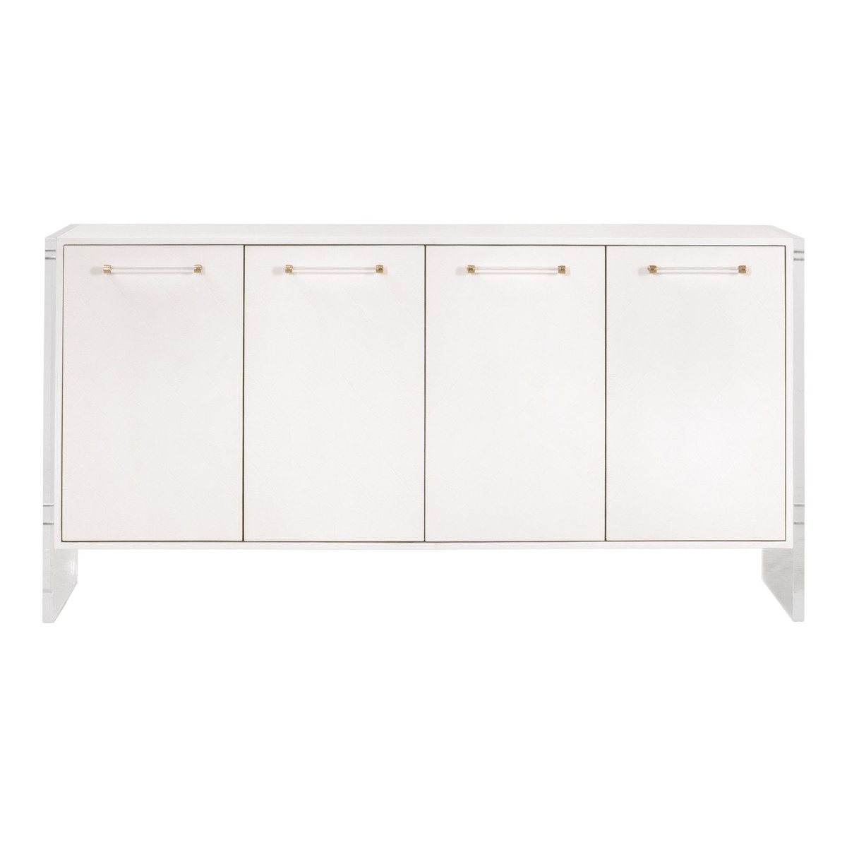 Essentials For Living Sonia Pearl Shagreen Media Sideboard